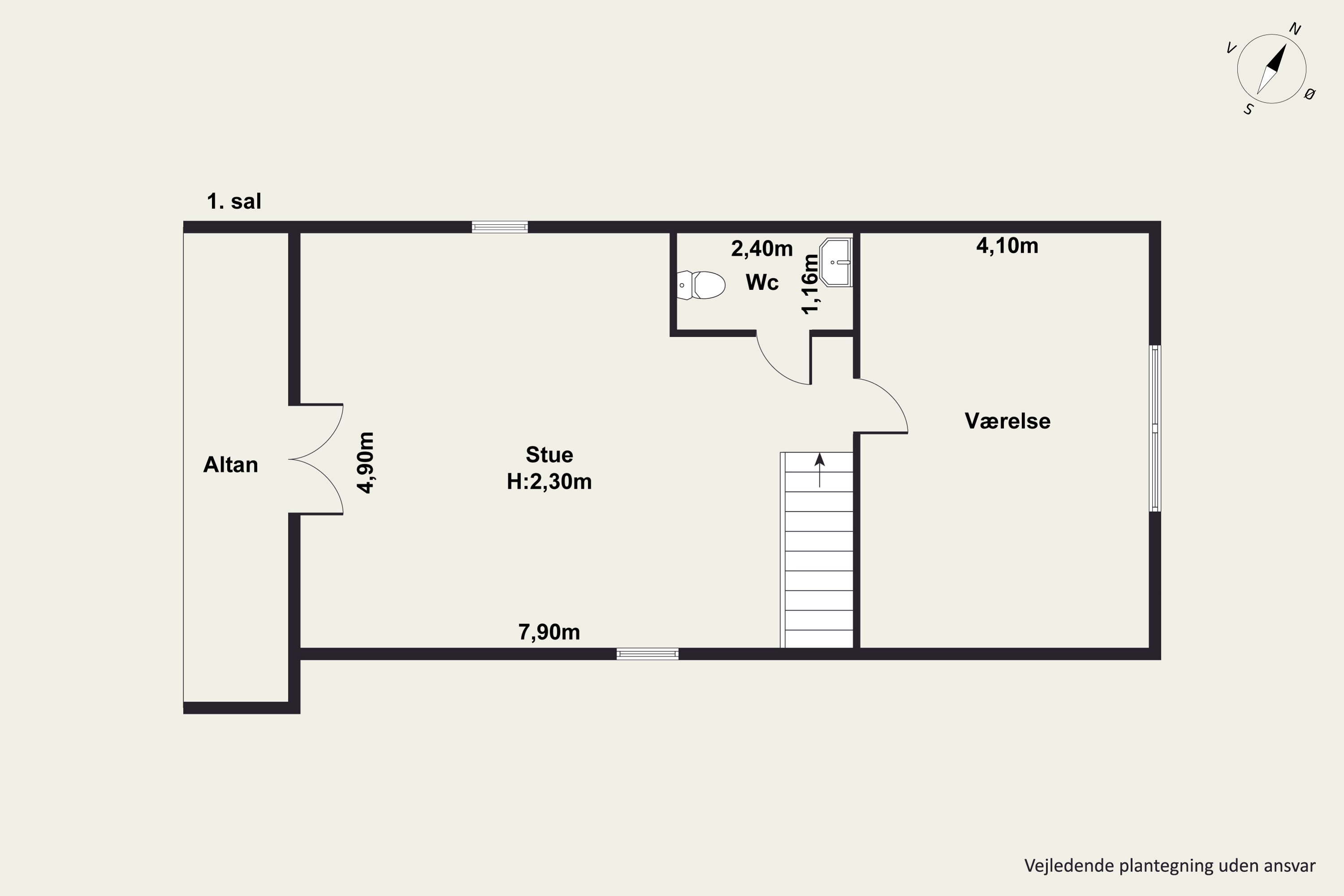 Plantegninger billede af Værebrovej 188, 2880 Bagsværd