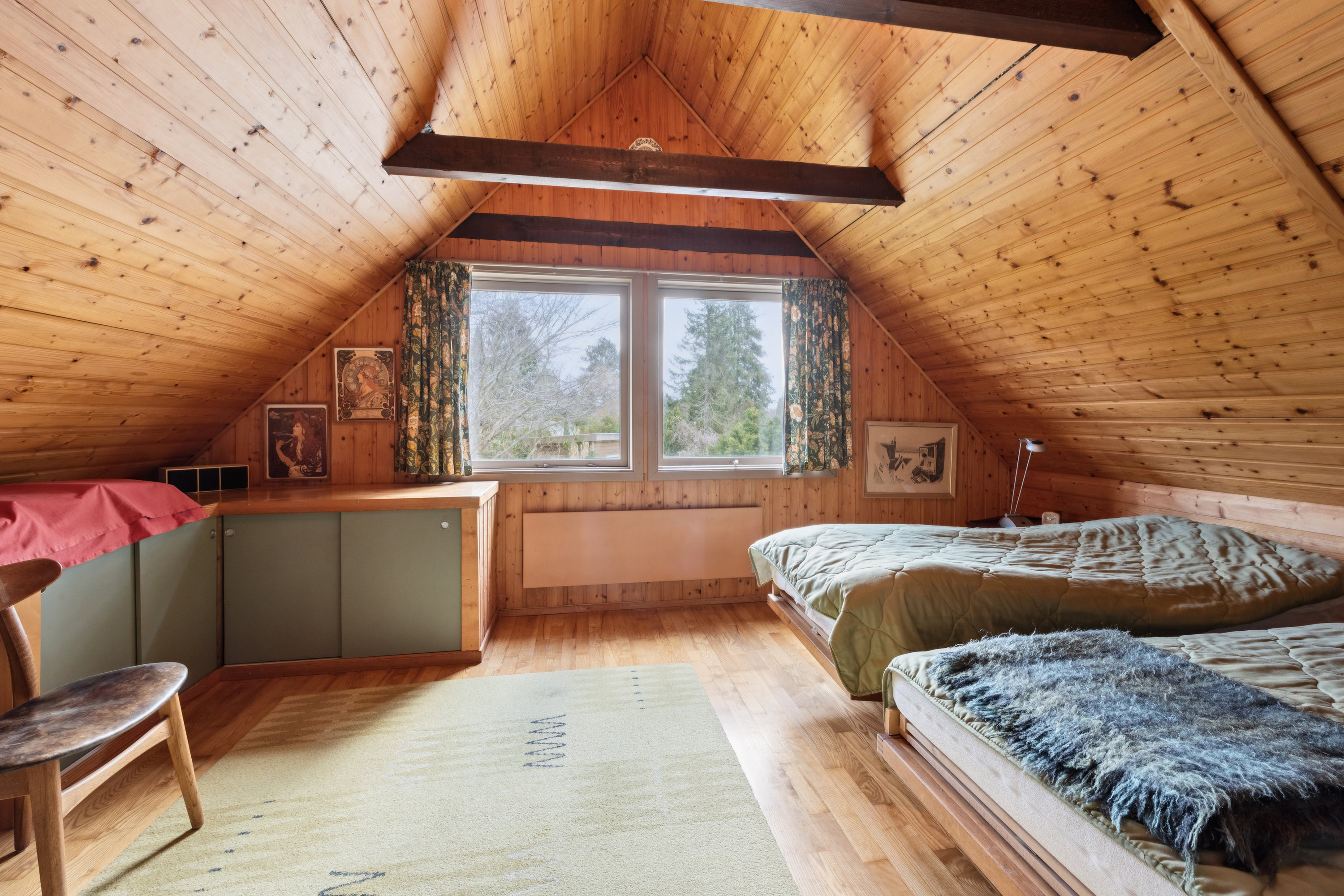 Fremhævet stue billede i fuldskærmstilstand. Billede af Værebrovej 188, 2880 Bagsværd