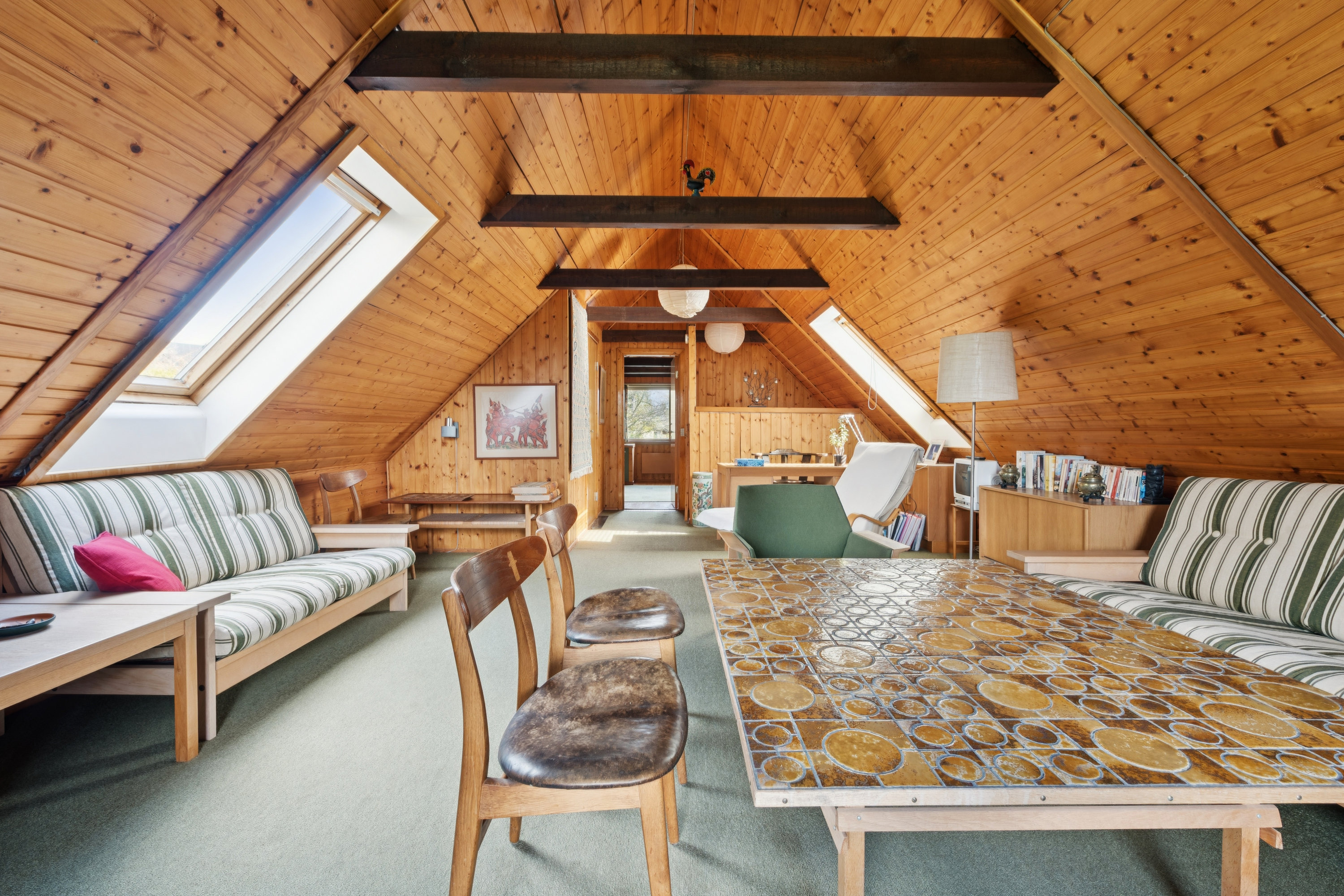 Fremhævet stue billede i fuldskærmstilstand. Billede af Værebrovej 188, 2880 Bagsværd