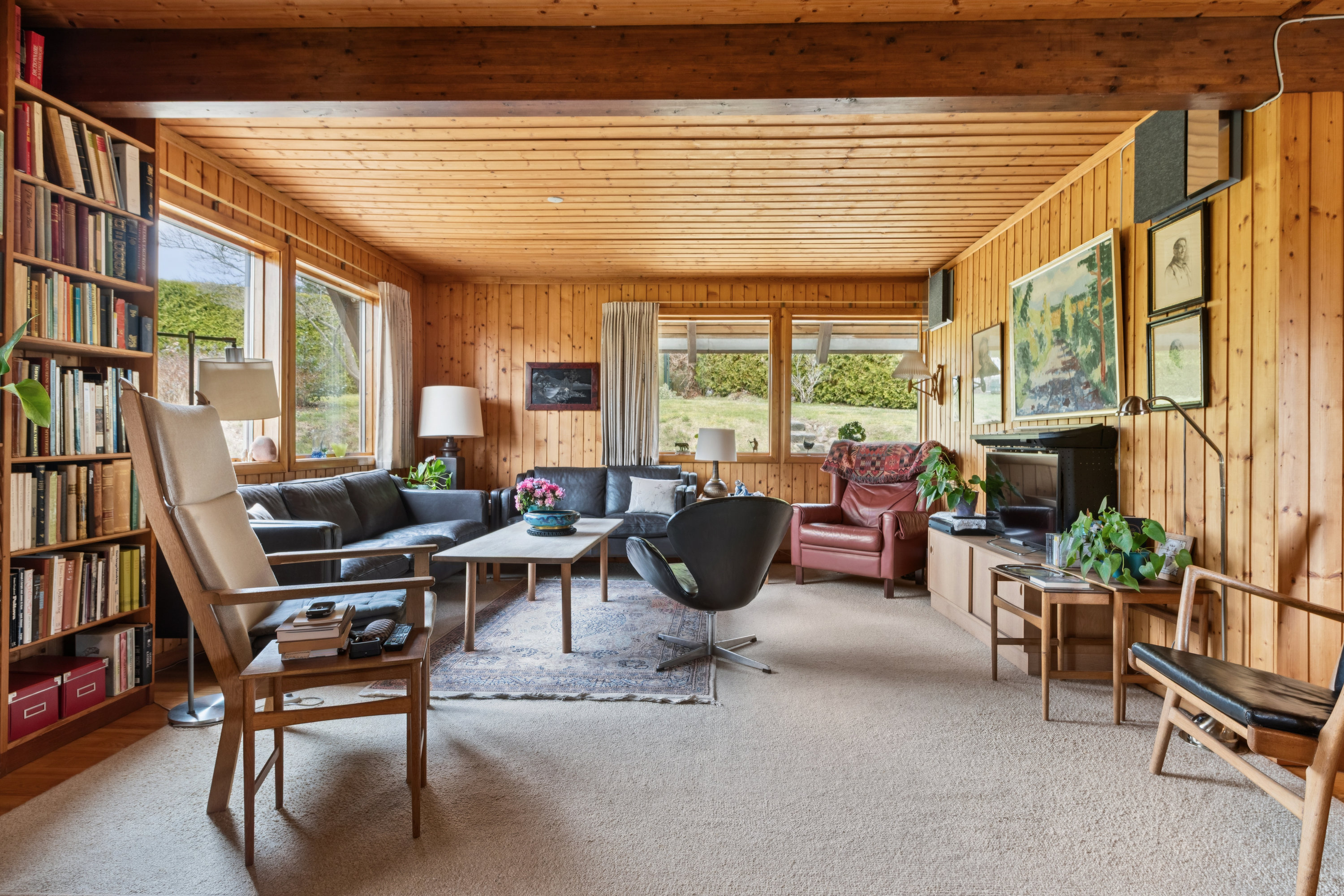 Fremhævet stue billede i fuldskærmstilstand. Billede af Værebrovej 188, 2880 Bagsværd