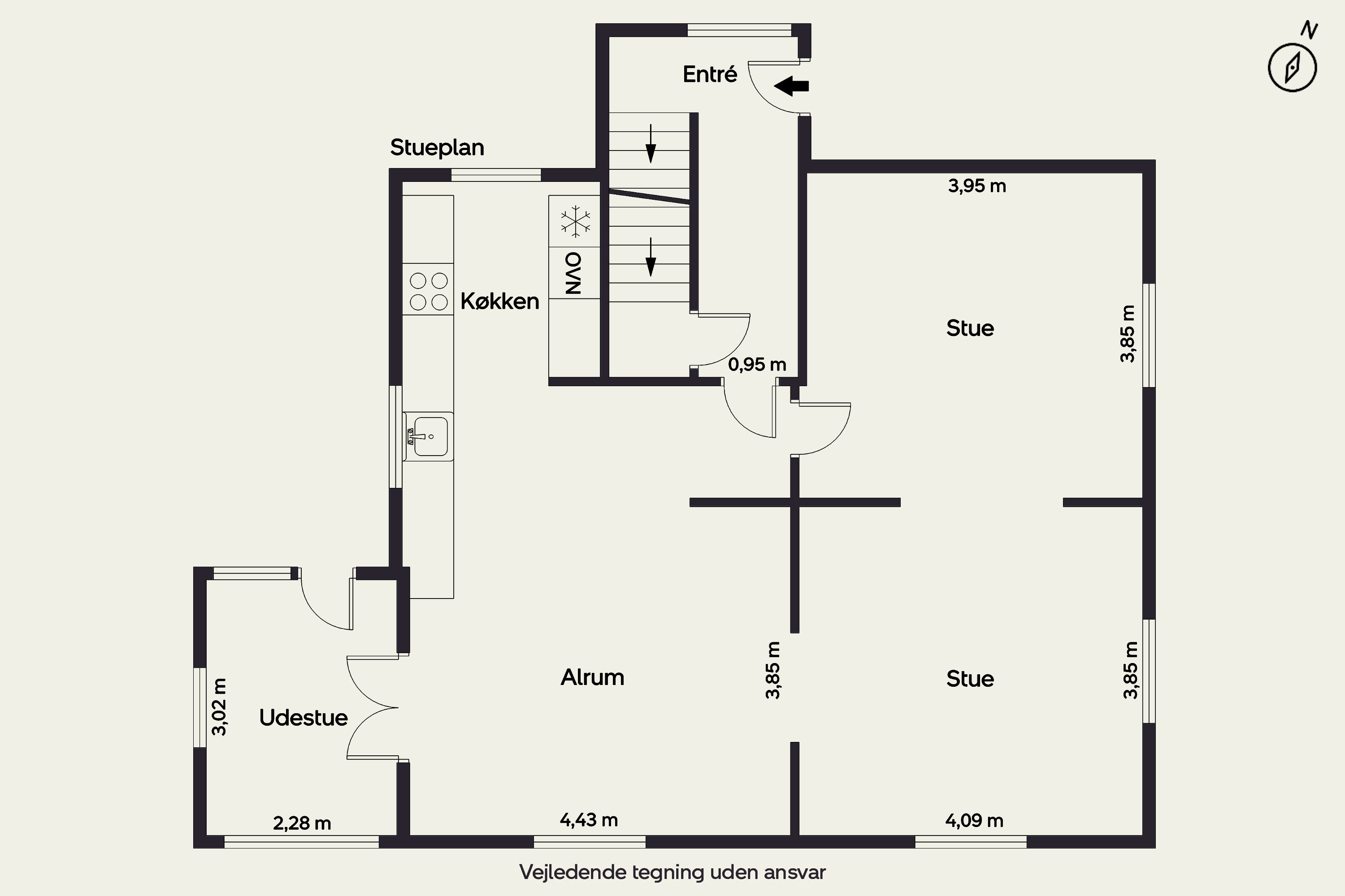 Plantegninger billede af Krügersvej 5, 5000 Odense C