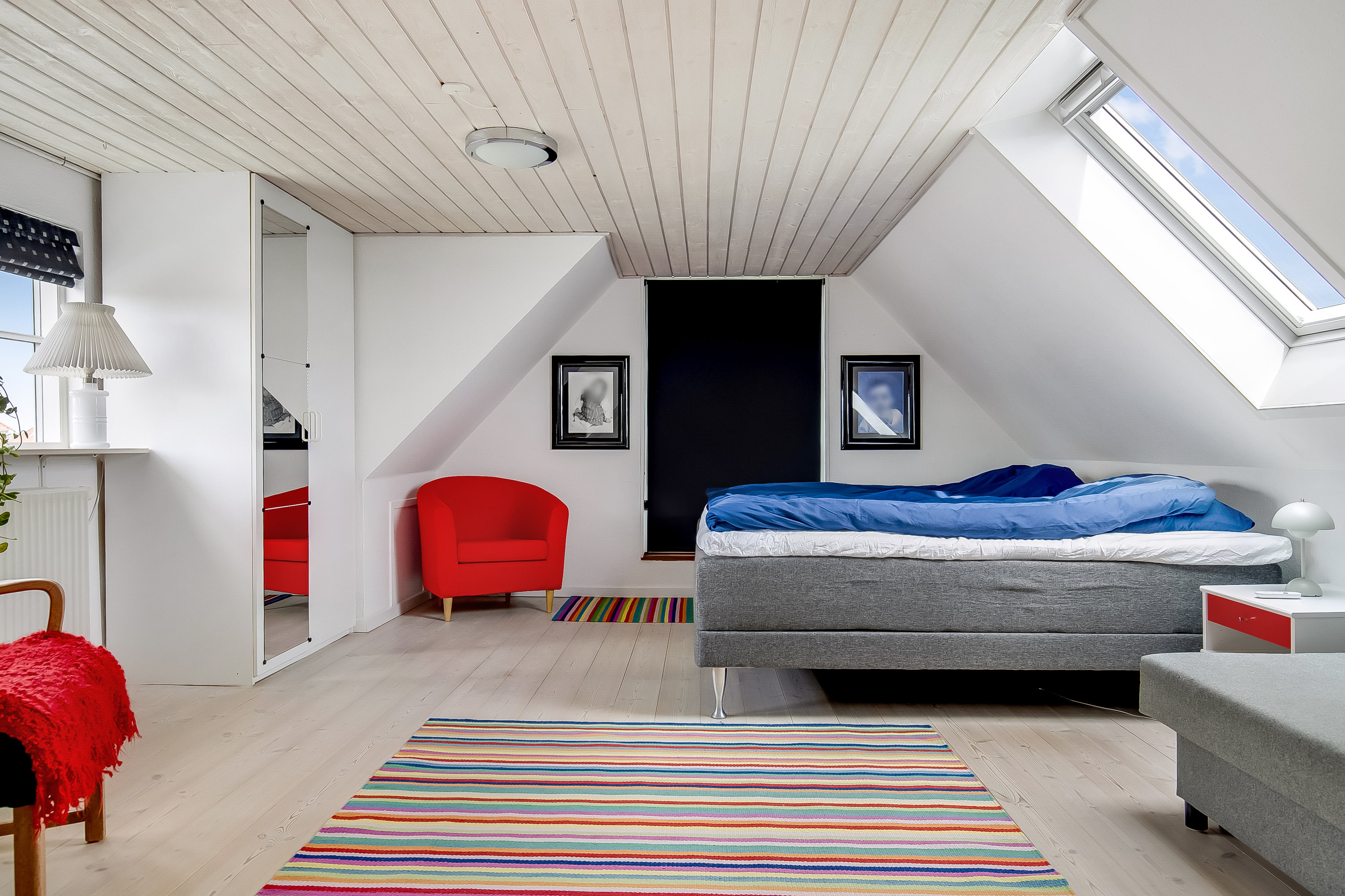 Fremhævet soveværelse billede i fuldskærmstilstand. Billede af Buen 6, Søndermarken, 7100 Vejle