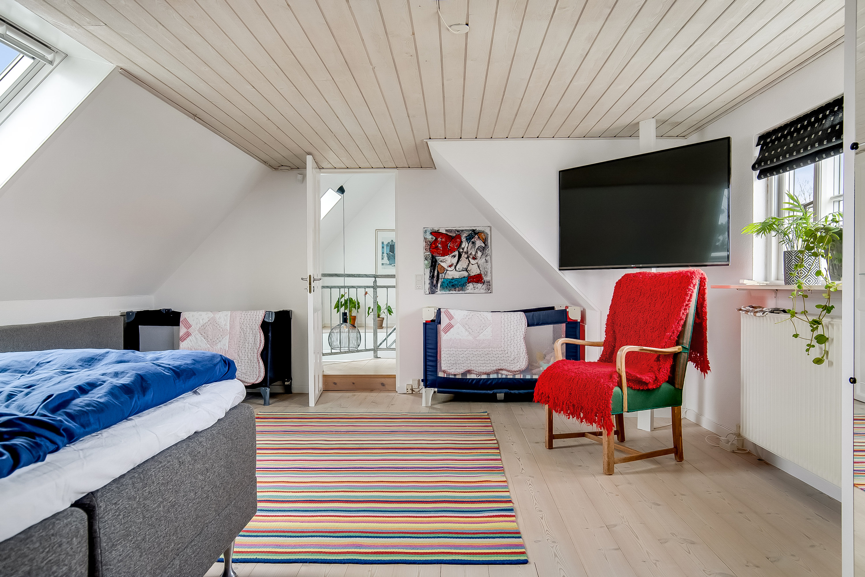 Fremhævet soveværelse billede i fuldskærmstilstand. Billede af Buen 6, Søndermarken, 7100 Vejle