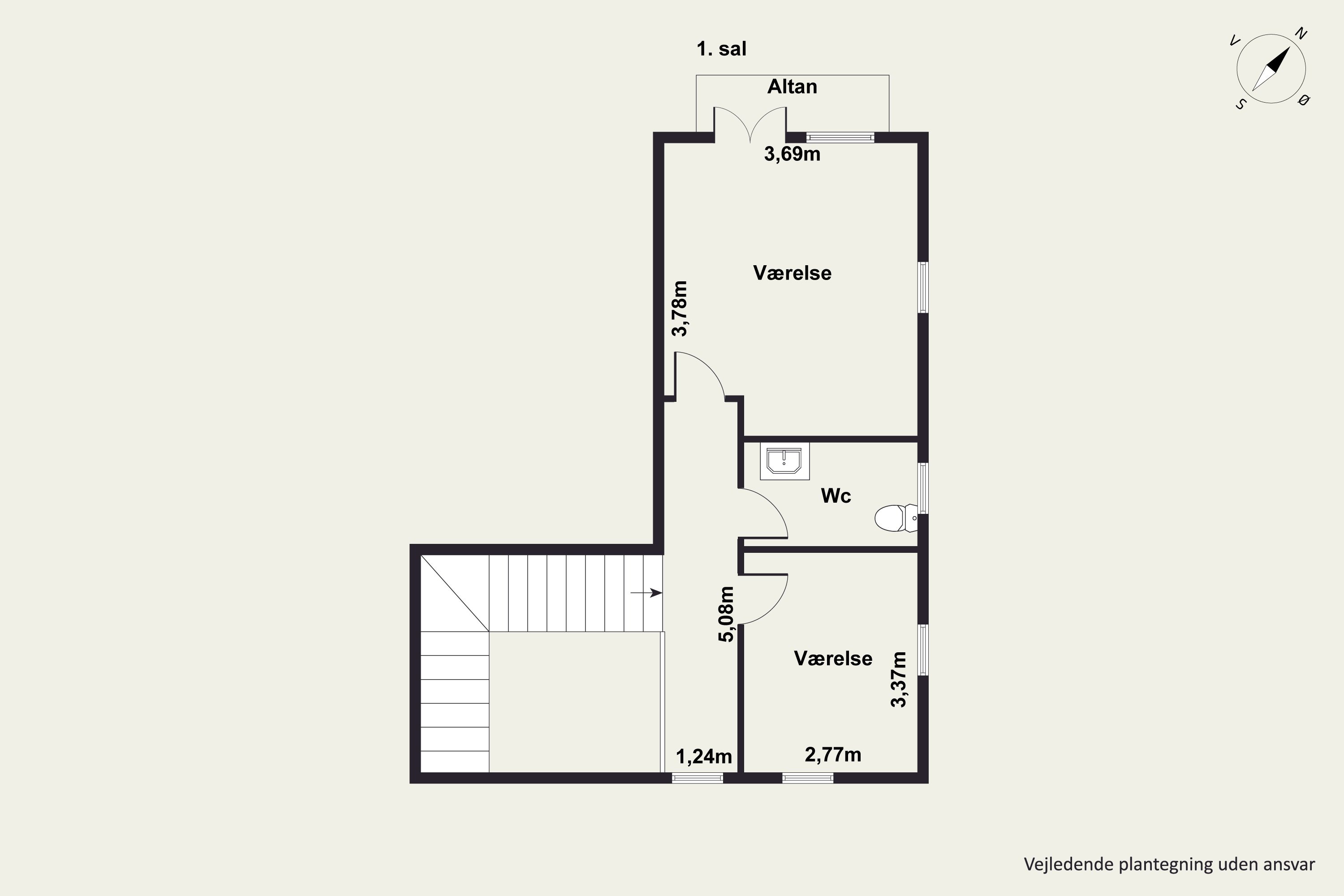 Plantegninger billede af Sct. Clemens Vej 30, Midtbyen, 9990 Skagen