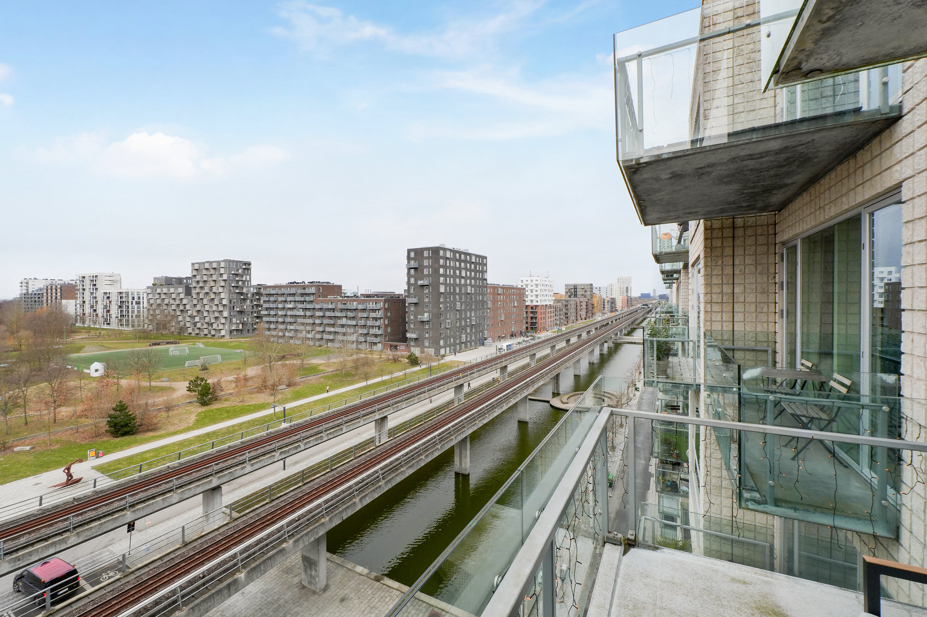 Fremhævet udsigt billede i fuldskærmstilstand. Billede af Ørestads Boulevard 63A, 6. mf., 2300 København S