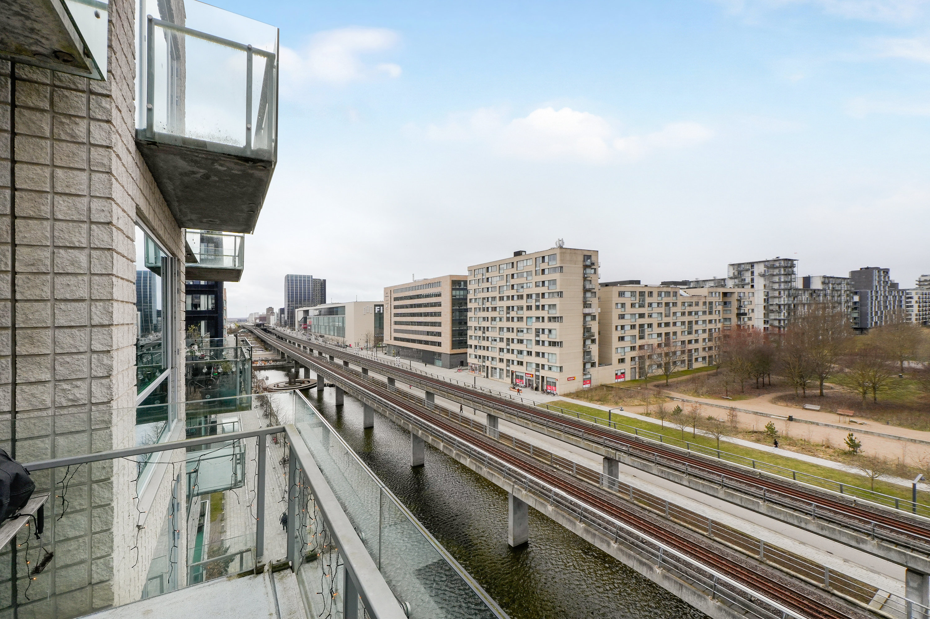 Fremhævet altan billede i fuldskærmstilstand. Billede af Ørestads Boulevard 63A, 6. mf., 2300 København S