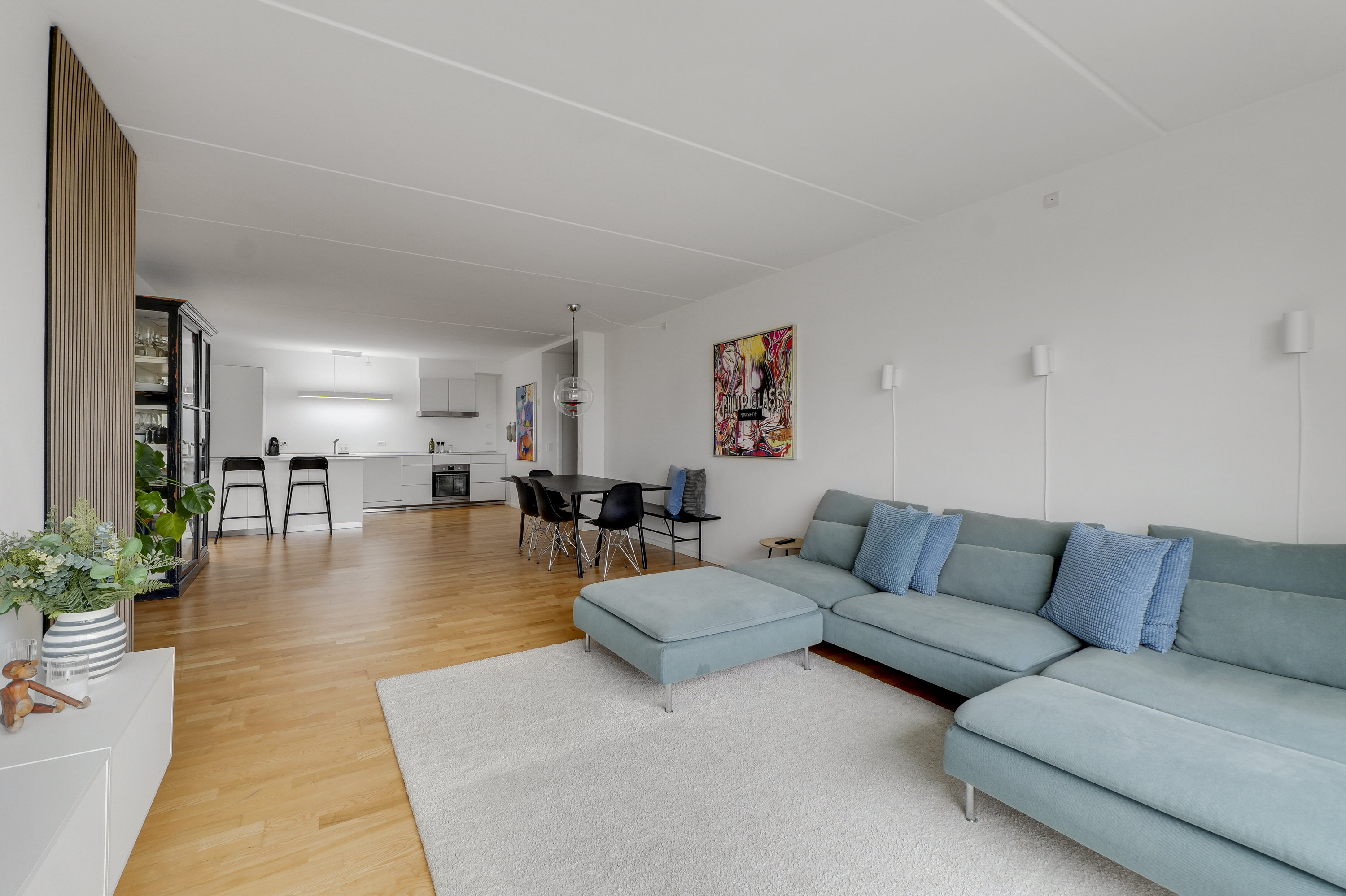 Fremhævet stue billede i fuldskærmstilstand. Billede af Ørestads Boulevard 63A, 6. mf., 2300 København S