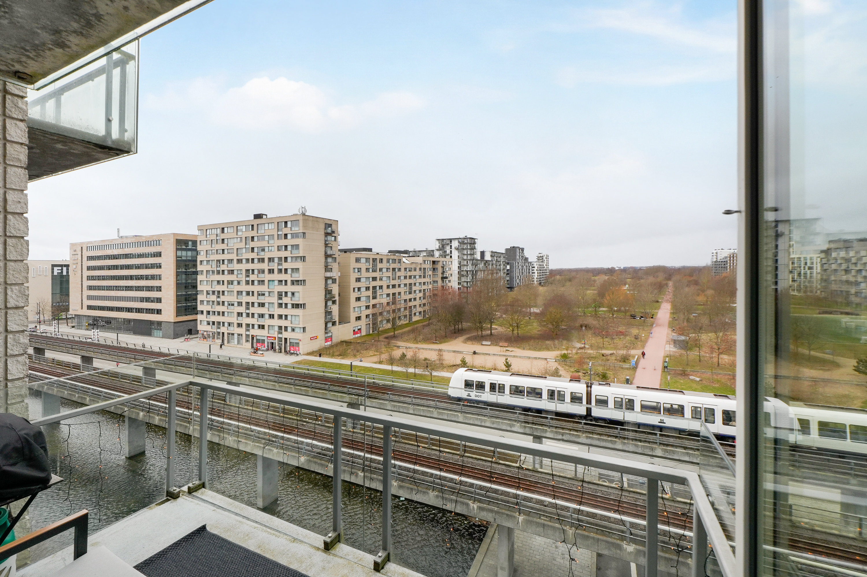 Fremhævet altan billede i fuldskærmstilstand. Billede af Ørestads Boulevard 63A, 6. mf., 2300 København S