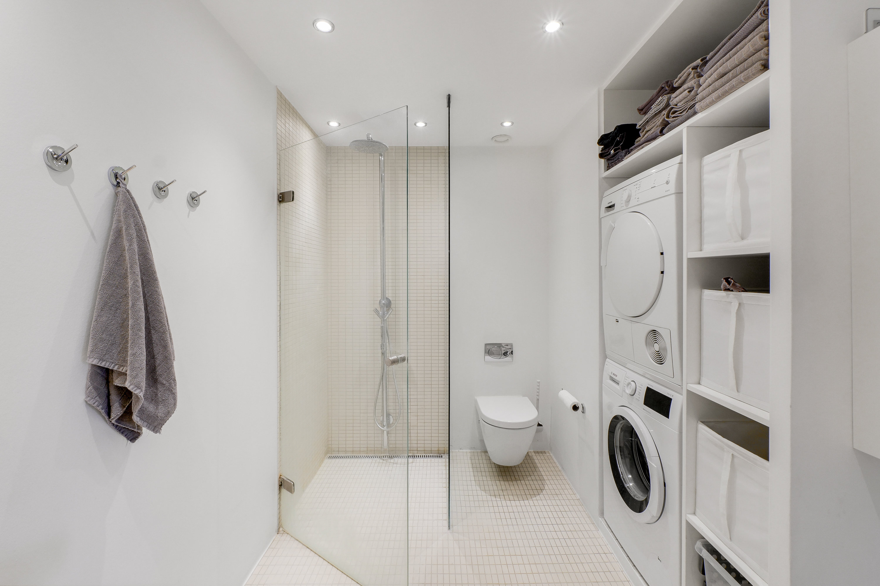 Fremhævet badeværelse billede i fuldskærmstilstand. Billede af Ørestads Boulevard 63A, 6. mf., 2300 København S