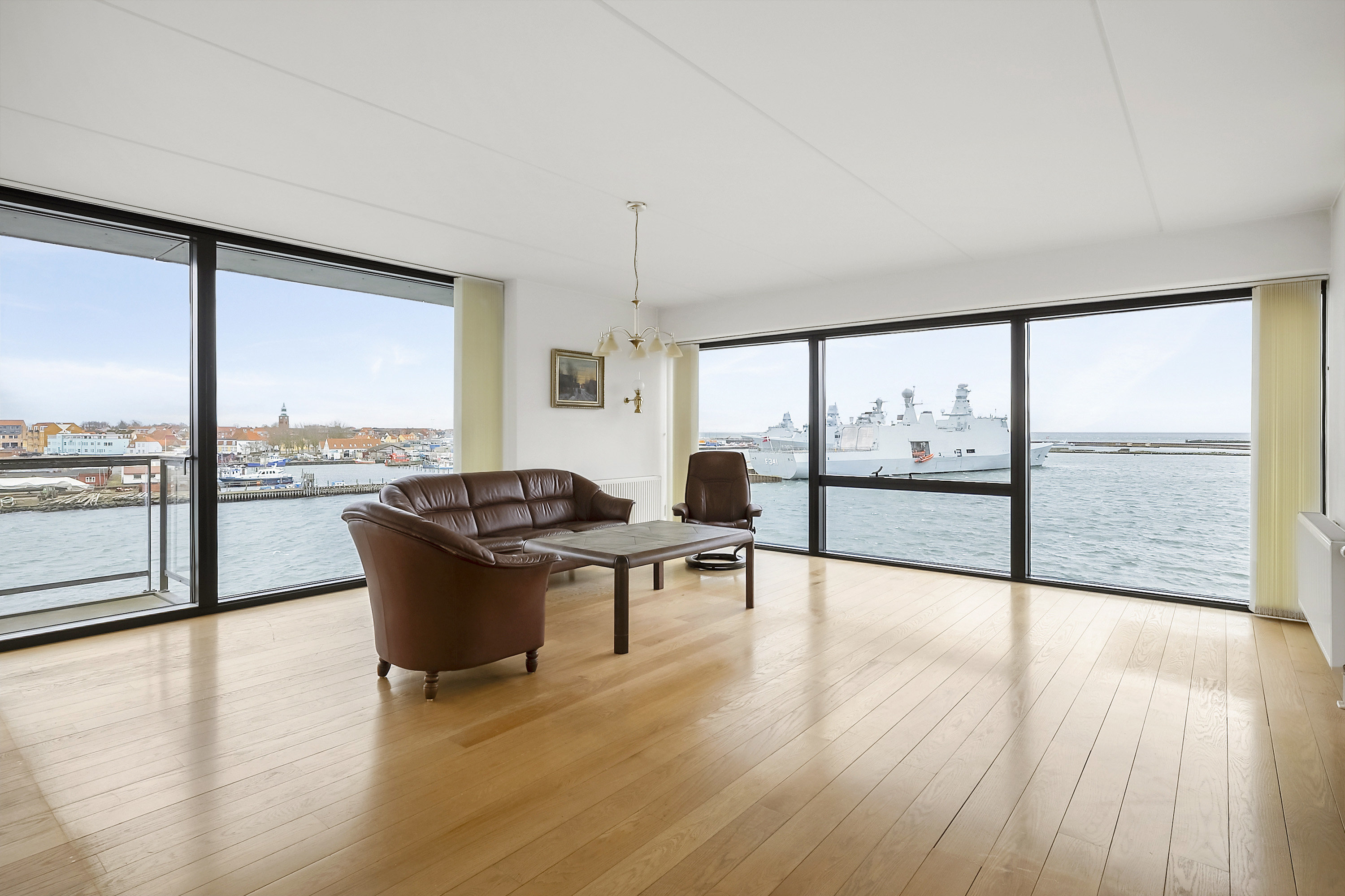 Fremhævet stue billede i fuldskærmstilstand. Billede af Ny Strandvej 19, 3. tv., 4220 Korsør