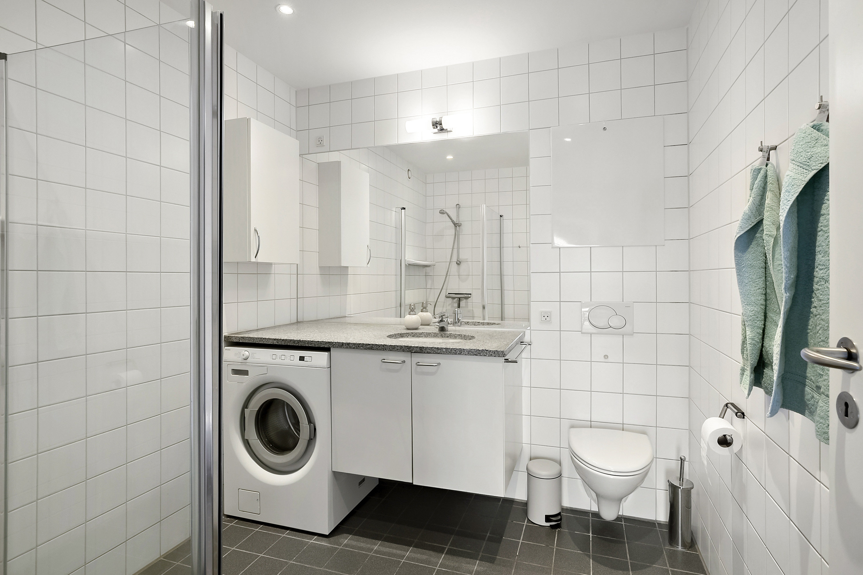 Fremhævet badeværelse billede i fuldskærmstilstand. Billede af Ny Strandvej 19, 3. tv., 4220 Korsør