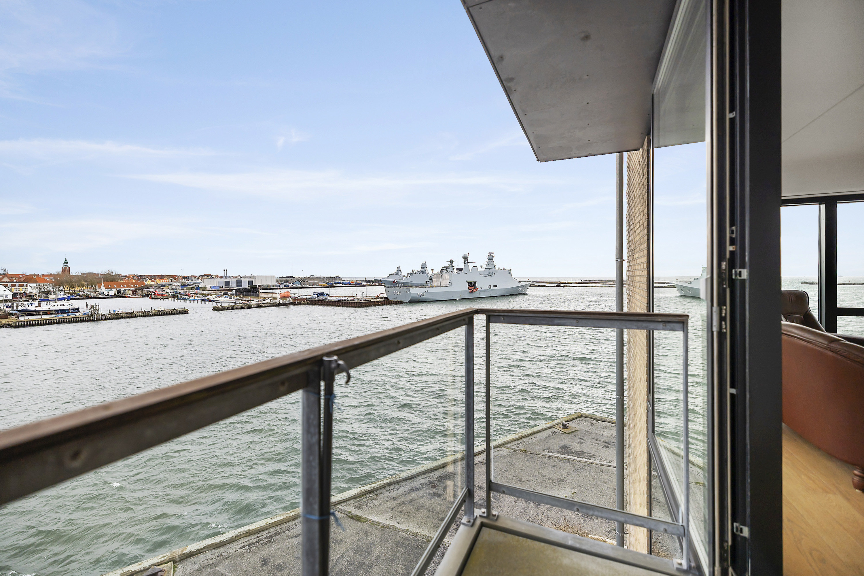 Fremhævet havudsigt billede i fuldskærmstilstand. Billede af Ny Strandvej 19, 3. tv., 4220 Korsør