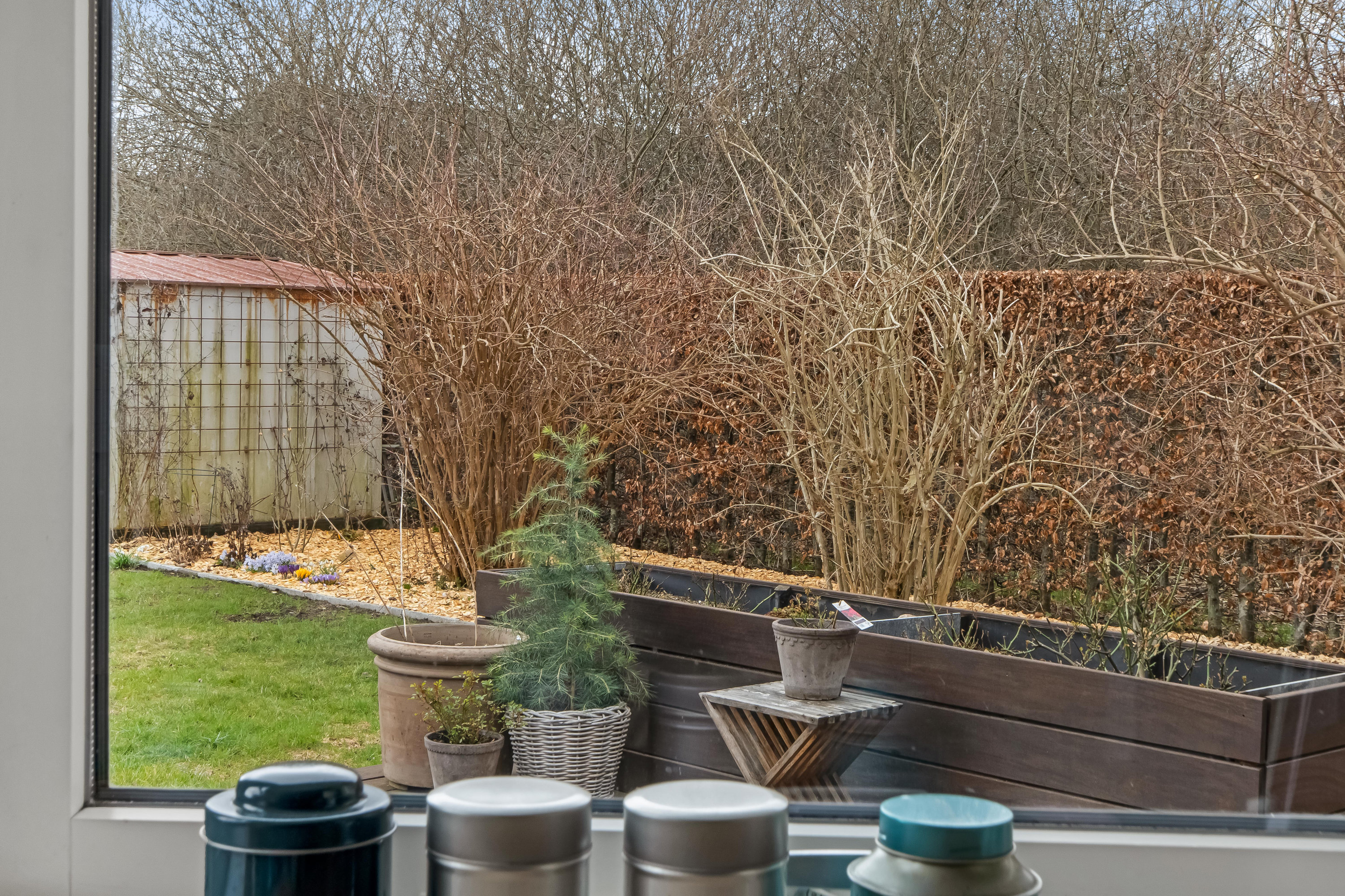 Fremhævet terrasse billede i fuldskærmstilstand. Billede af Axel Jarls Vej 35, 3400 Hillerød