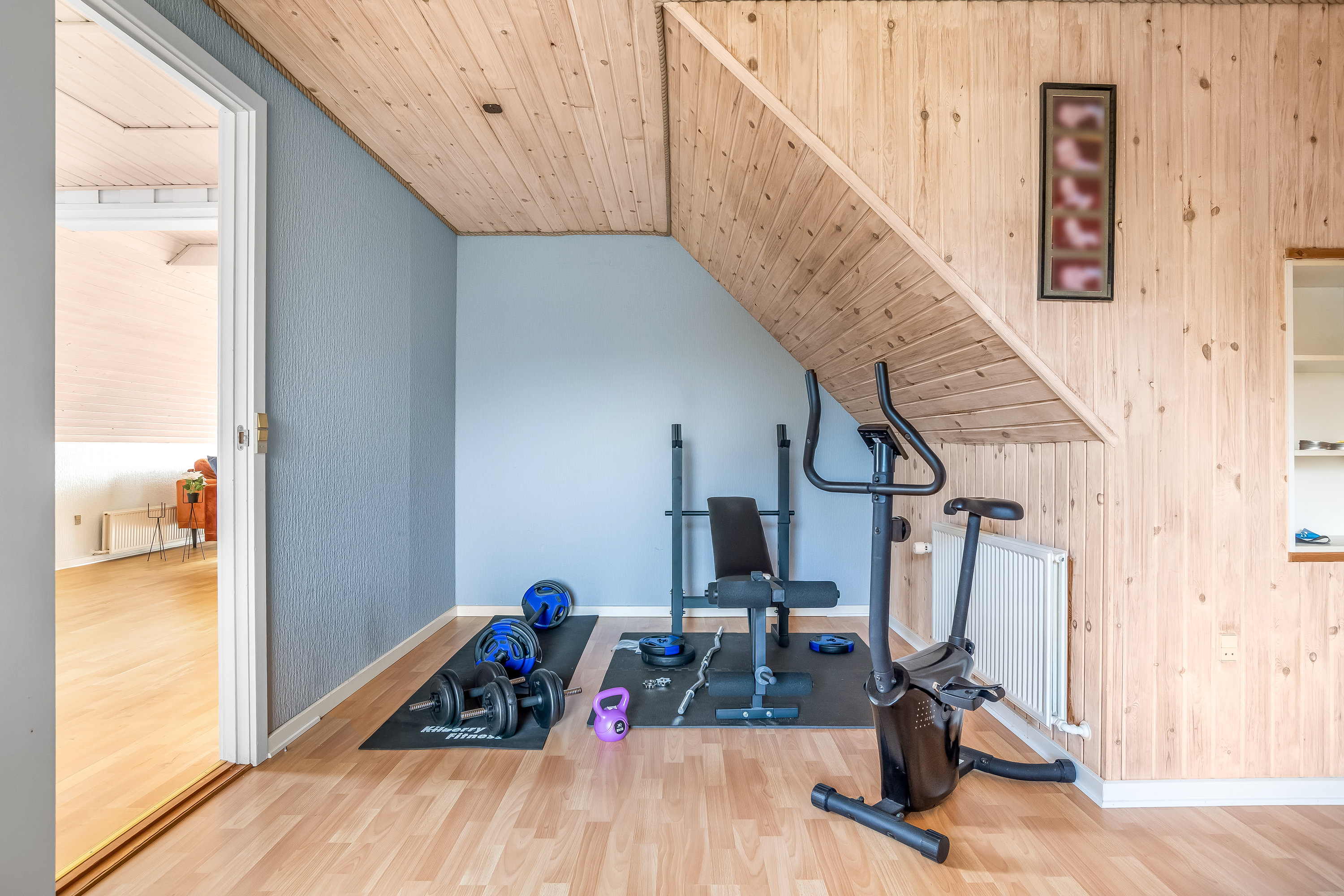 Fremhævet værelse billede i fuldskærmstilstand. Billede af Stenumvej 3, Råsted, 7570 Vemb