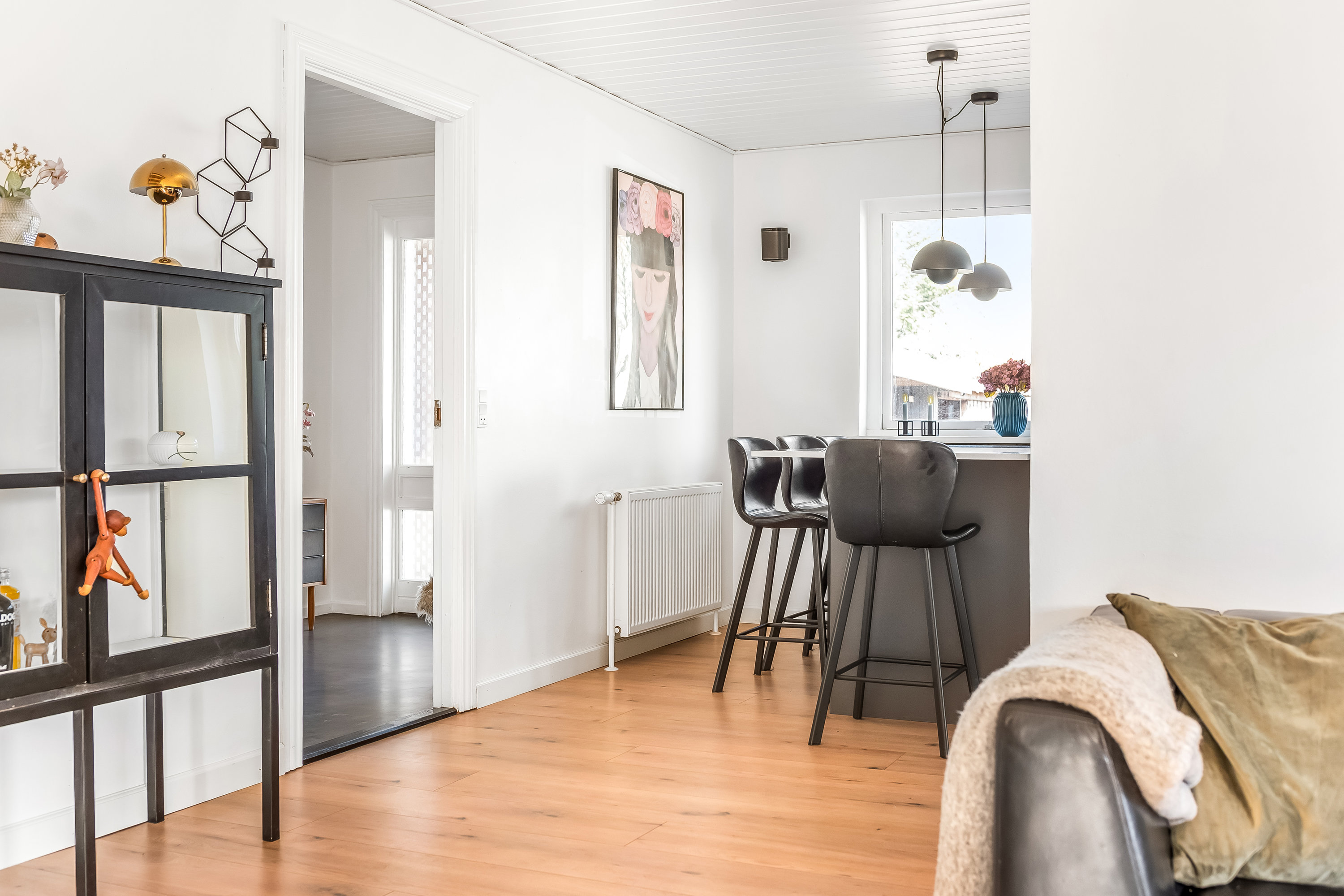 Fremhævet køkken billede i fuldskærmstilstand. Billede af Stenumvej 3, Råsted, 7570 Vemb