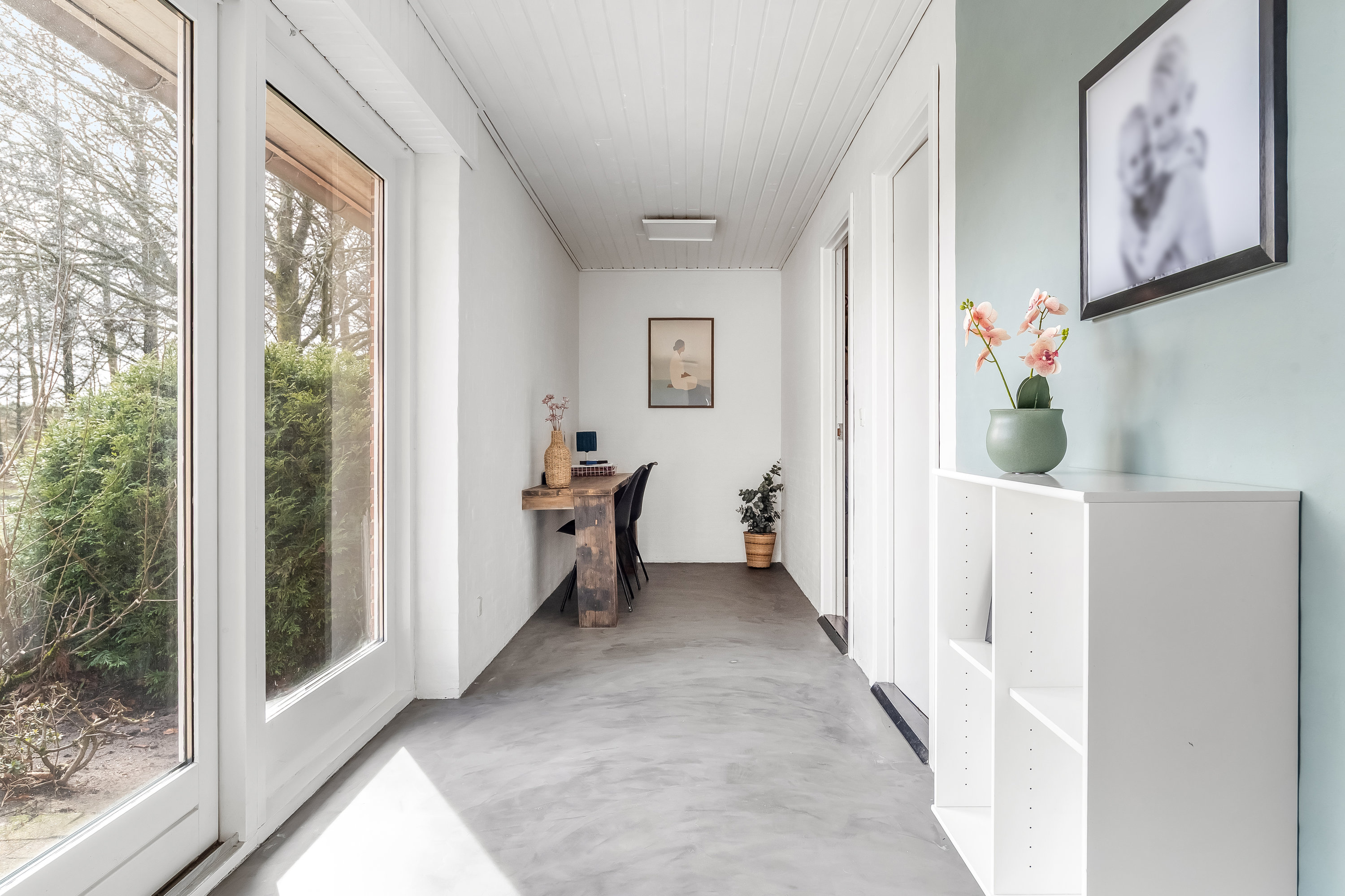 Fremhævet gang billede i fuldskærmstilstand. Billede af Stenumvej 3, Råsted, 7570 Vemb