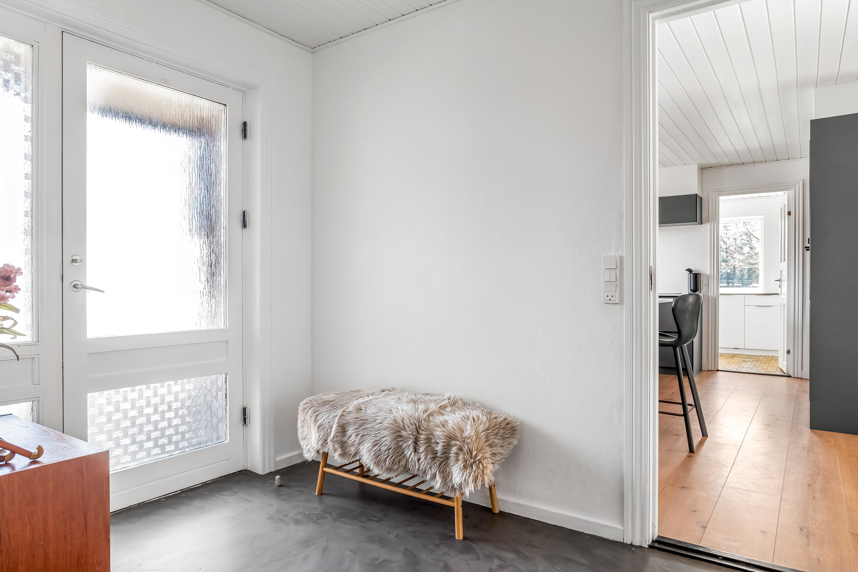 Fremhævet entré billede i fuldskærmstilstand. Billede af Stenumvej 3, Råsted, 7570 Vemb