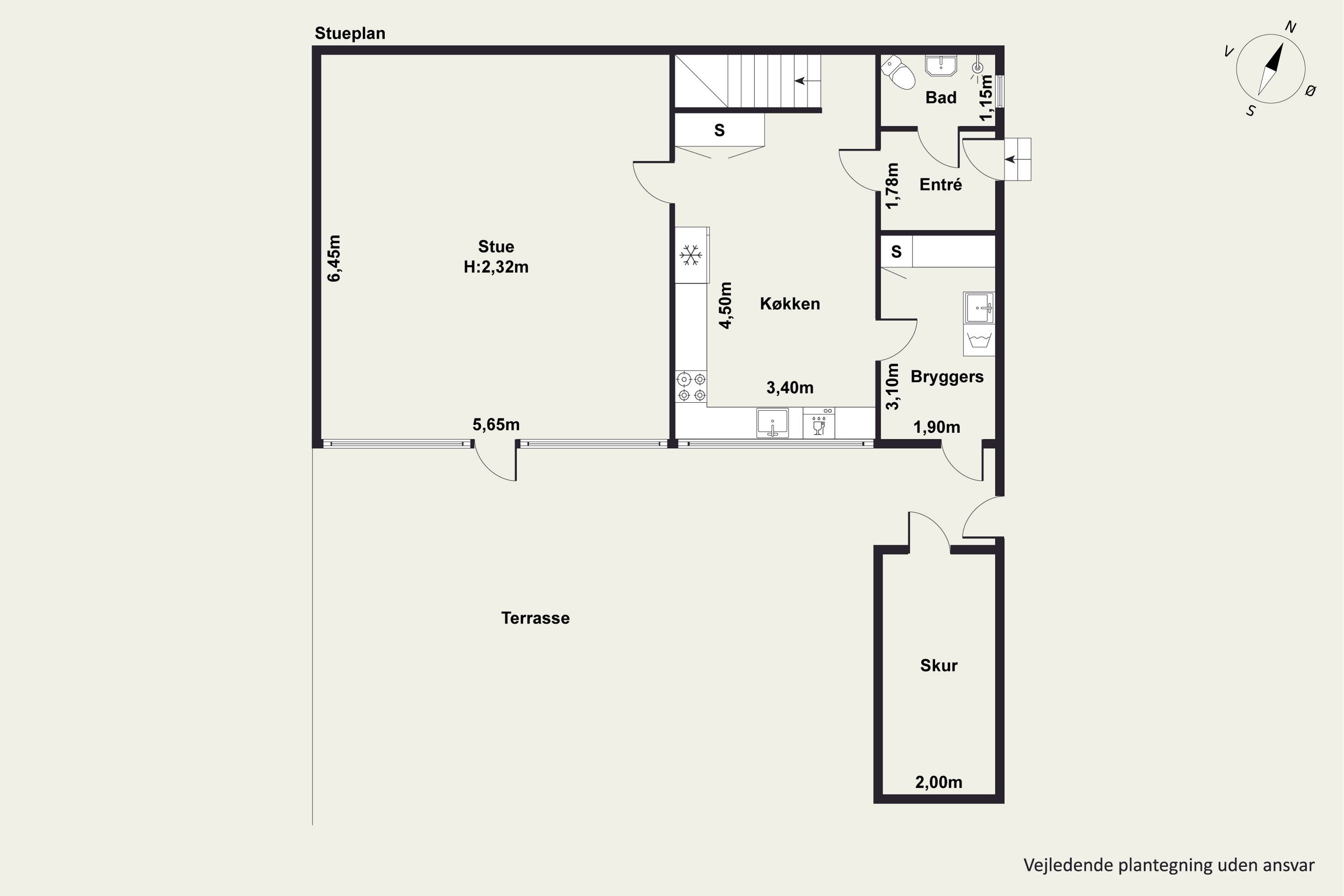Plantegninger billede af Bylaugsvænget 28, 2791 Dragør