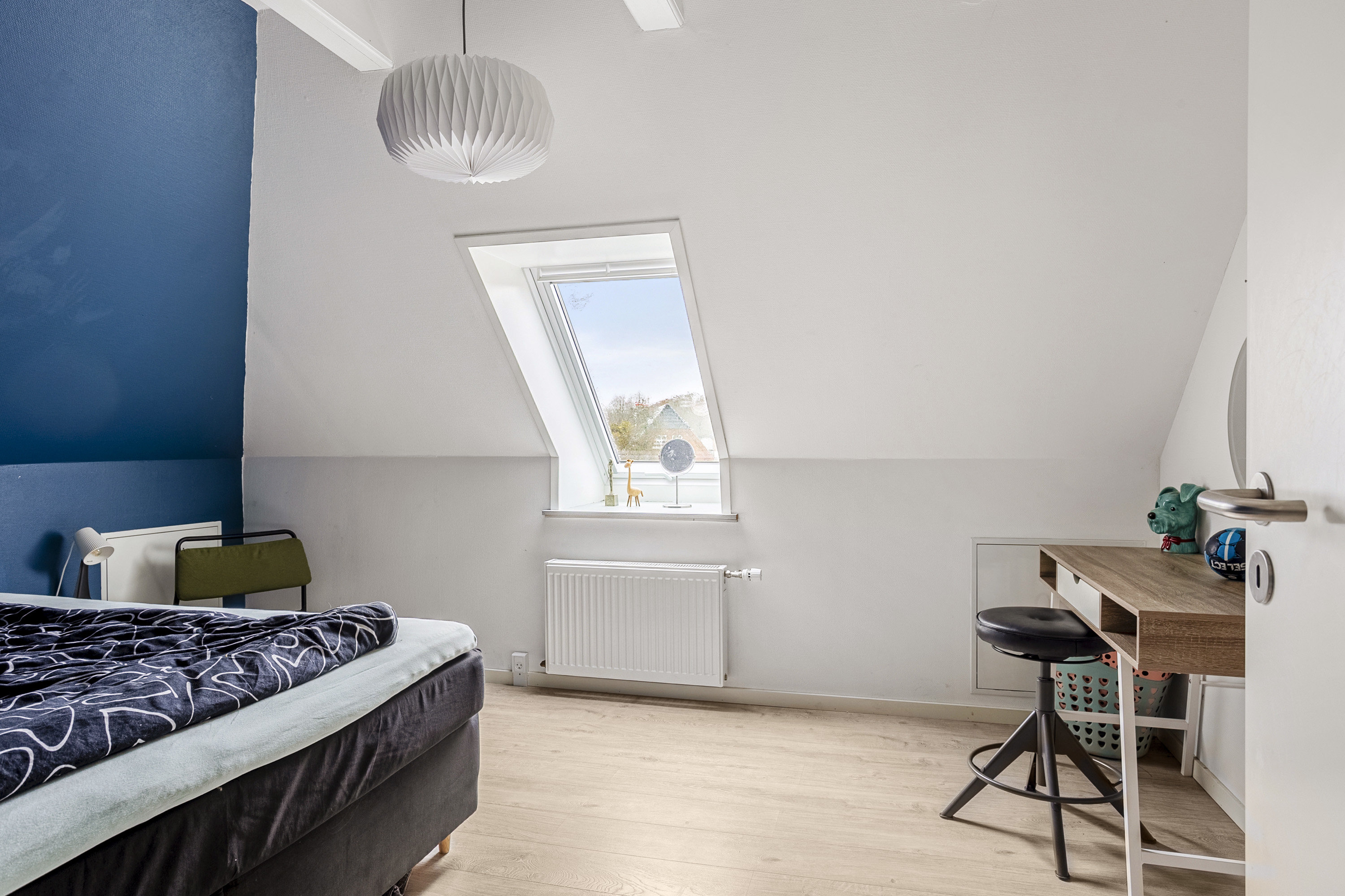 Fremhævet soveværelse billede i fuldskærmstilstand. Billede af Øster Alle 71, 6600 Vejen