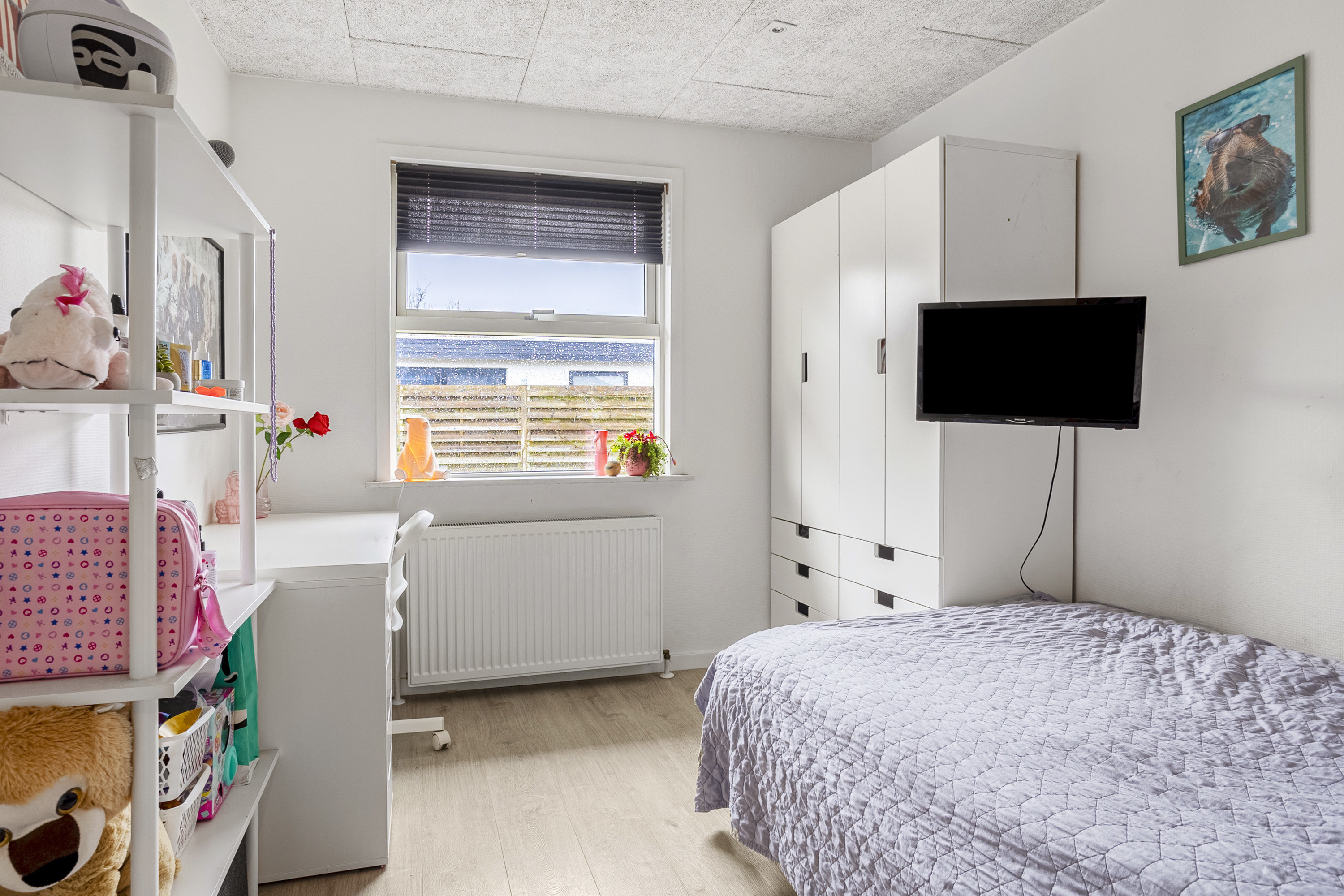 Fremhævet soveværelse billede i fuldskærmstilstand. Billede af Øster Alle 71, 6600 Vejen