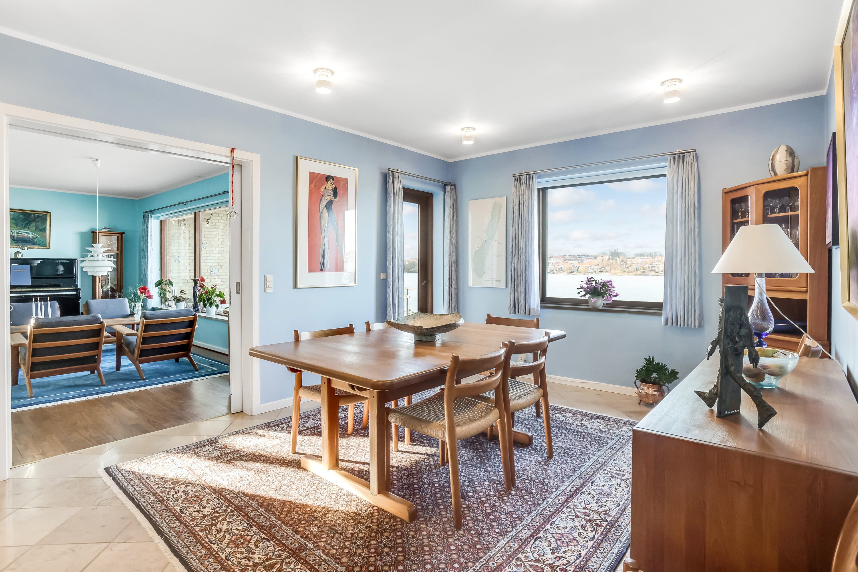 Fremhævet stue billede i fuldskærmstilstand. Billede af Nørresøvej 9B, 8800 Viborg