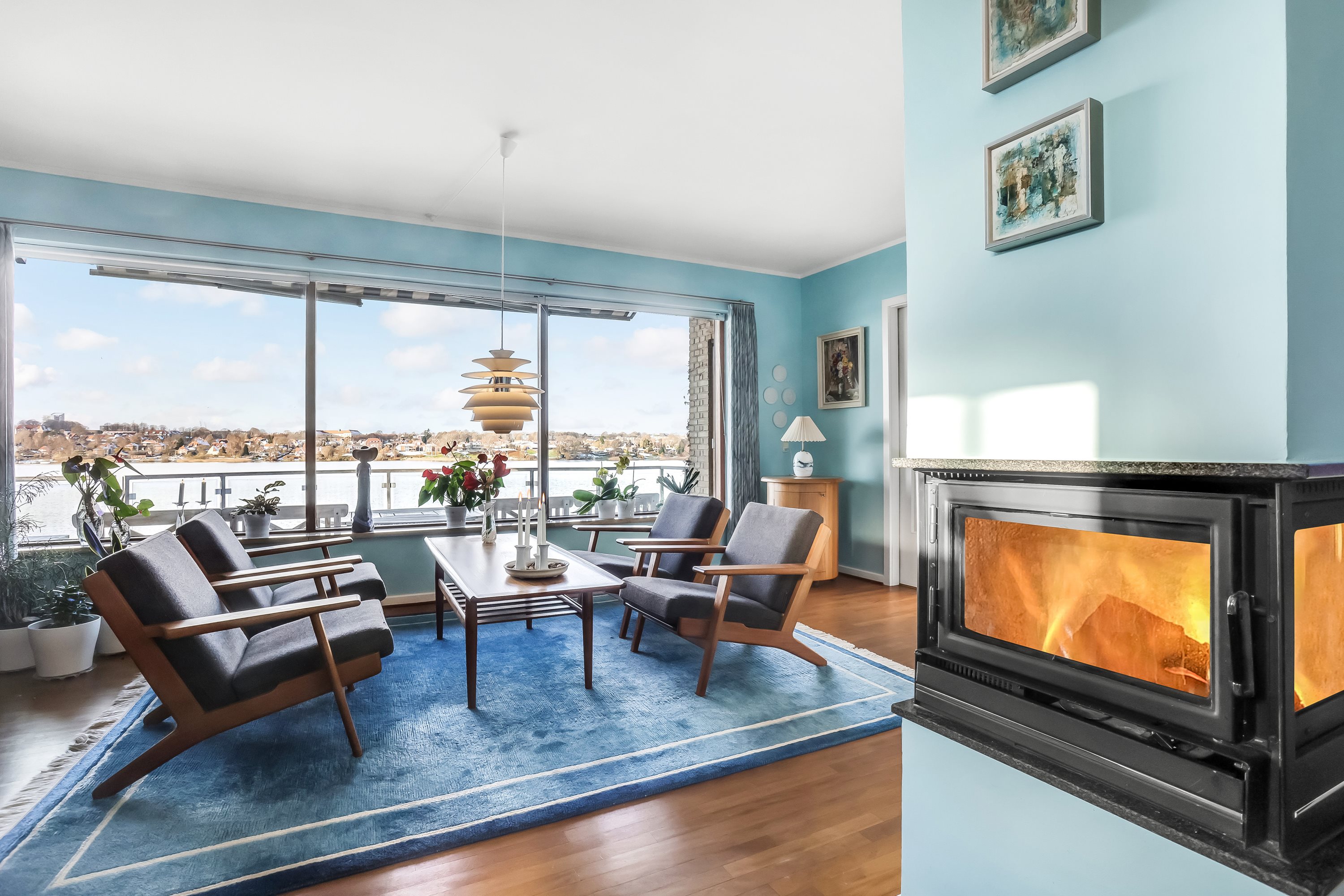 Fremhævet stue billede i fuldskærmstilstand. Billede af Nørresøvej 9B, 8800 Viborg