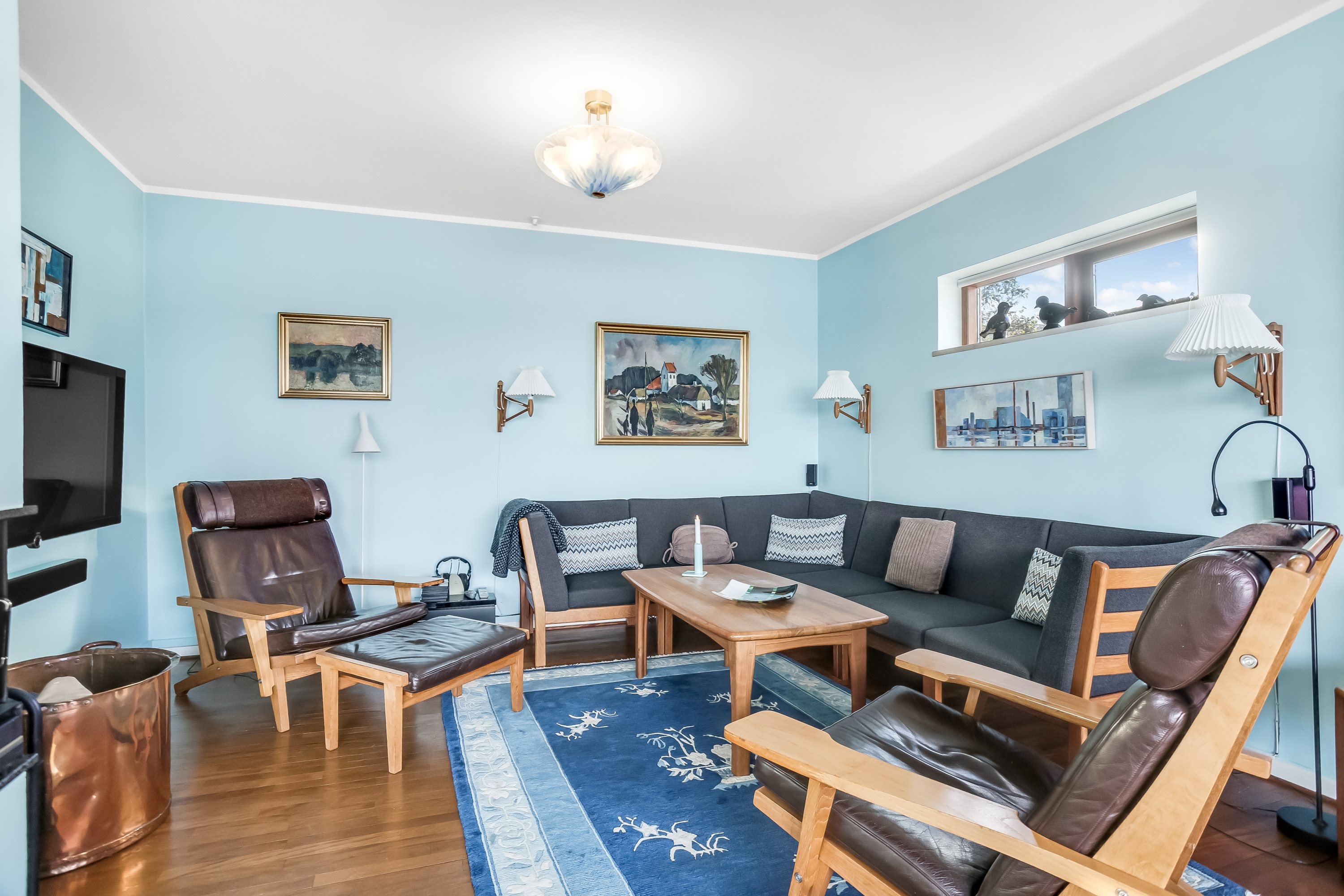 Fremhævet stue billede i fuldskærmstilstand. Billede af Nørresøvej 9B, 8800 Viborg