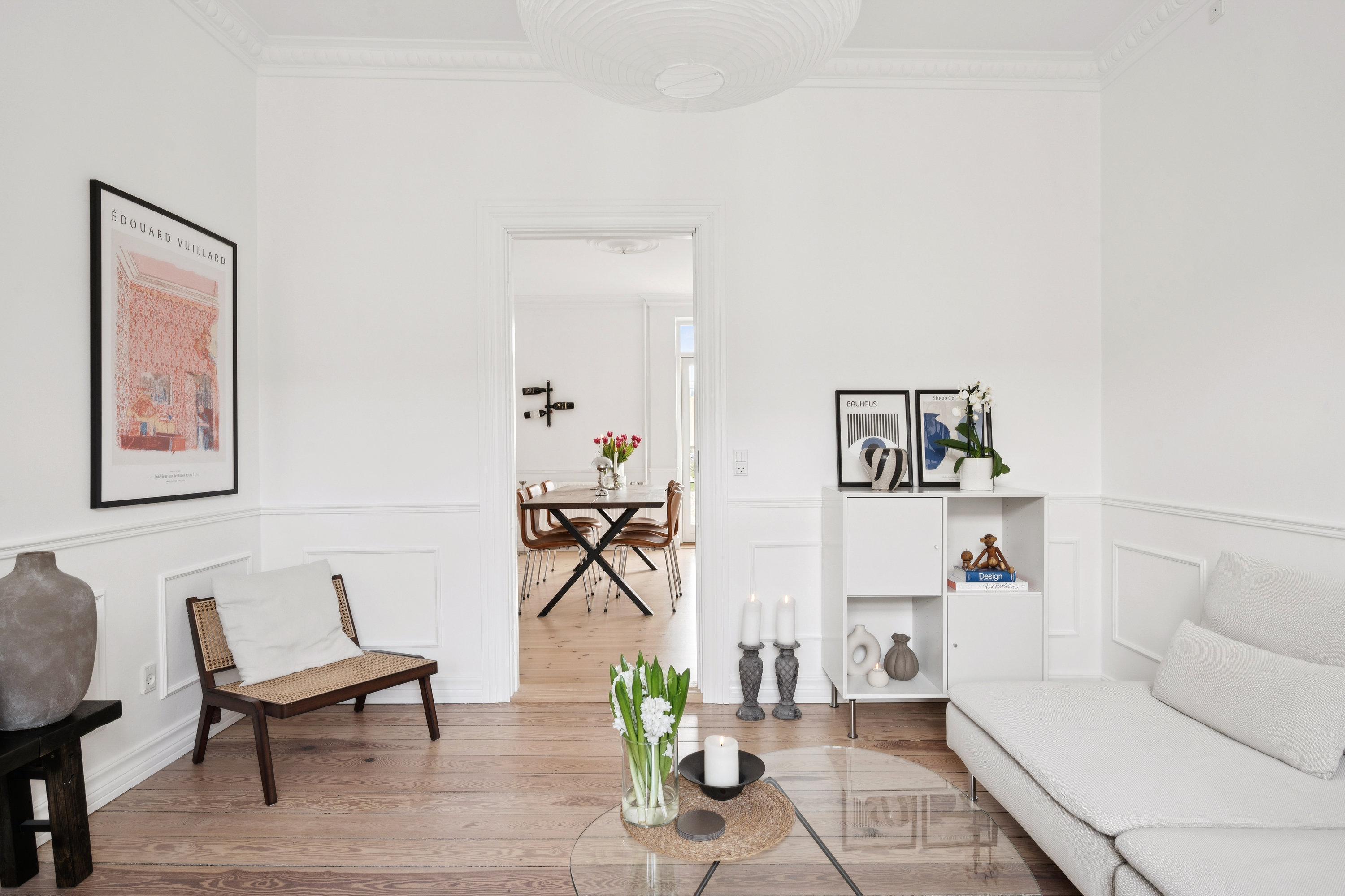 Fremhævet stue billede i fuldskærmstilstand. Billede af Marstrandsgade 21, 3. th., 8000 Aarhus C