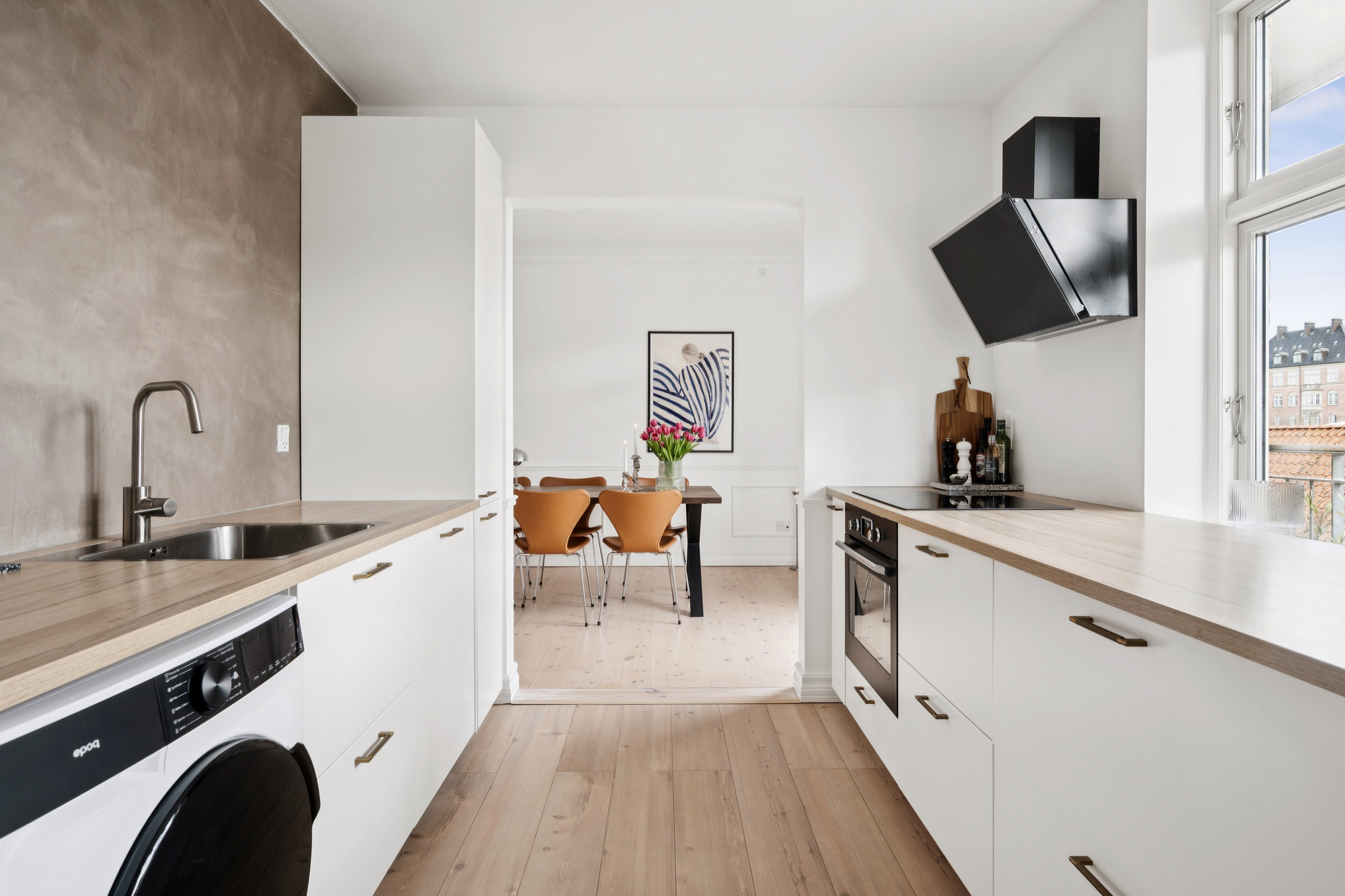 Fremhævet køkken billede i fuldskærmstilstand. Billede af Marstrandsgade 21, 3. th., 8000 Aarhus C