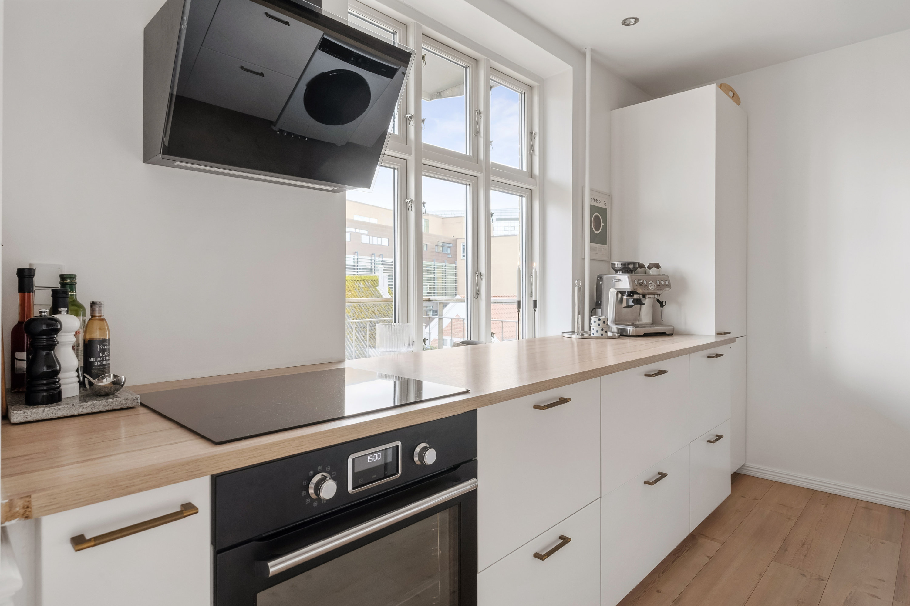 Fremhævet køkken billede i fuldskærmstilstand. Billede af Marstrandsgade 21, 3. th., 8000 Aarhus C