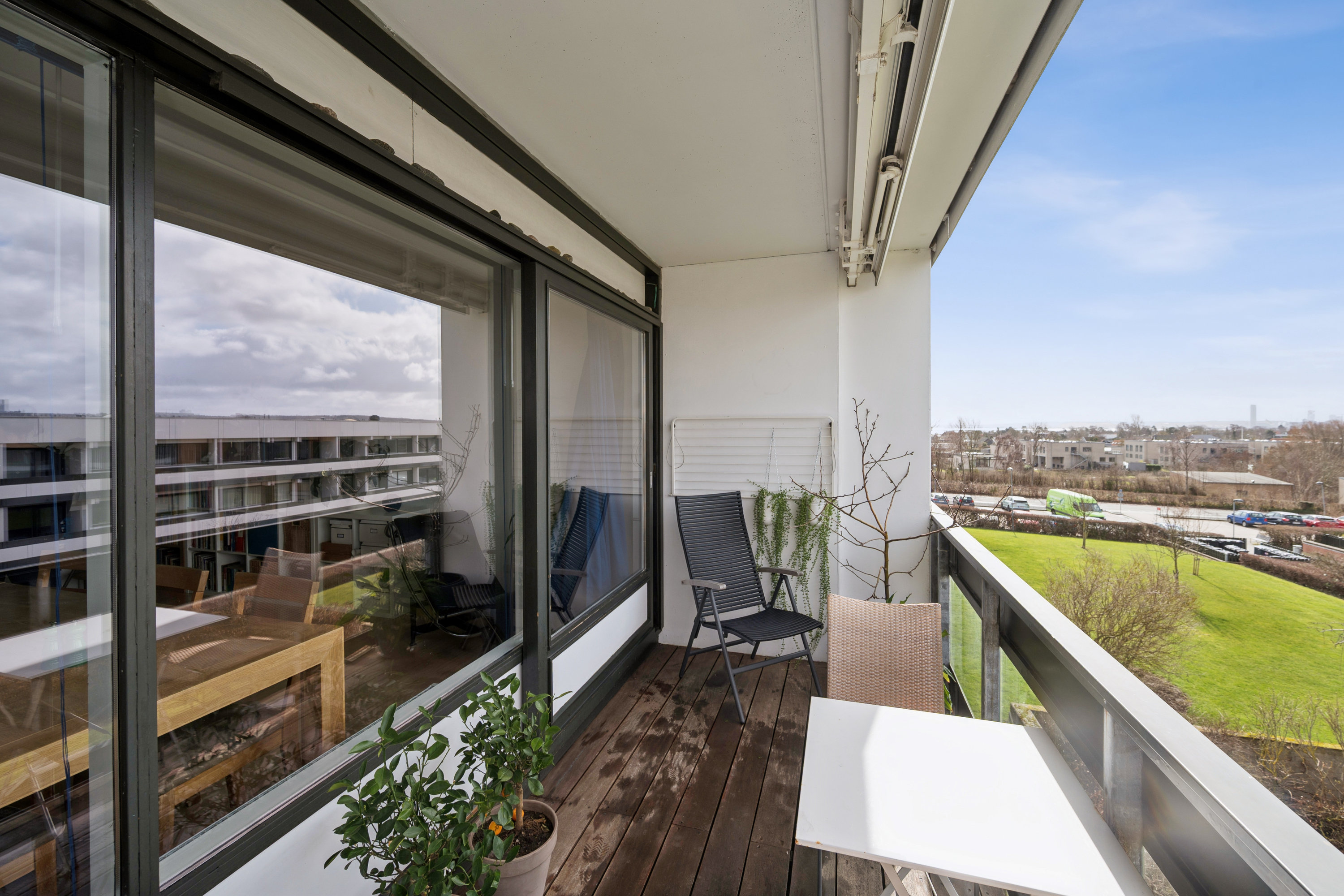 Fremhævet altan billede i fuldskærmstilstand. Billede af Brobjerg Parkvej 83, 2. 2., 8250 Egå