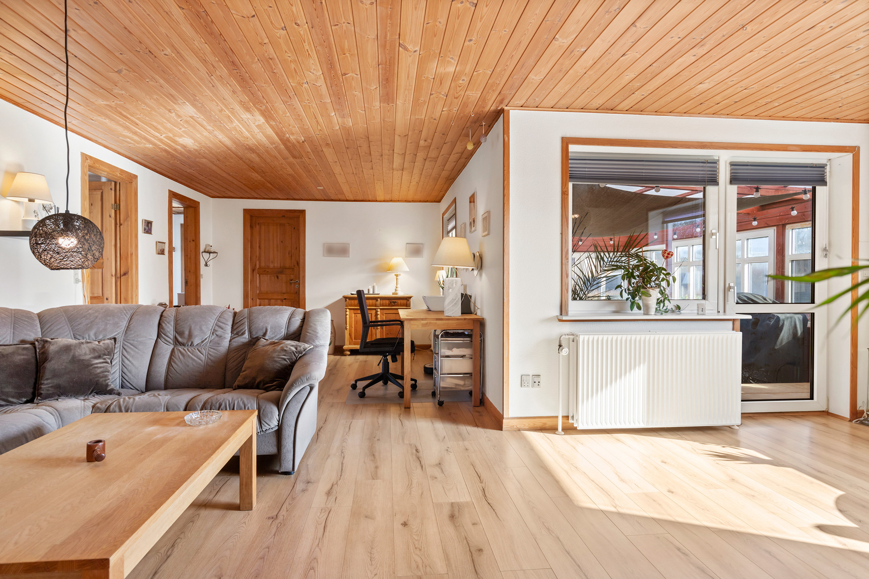 Fremhævet stue billede i fuldskærmstilstand. Billede af Jansensvej 4, 9490 Pandrup