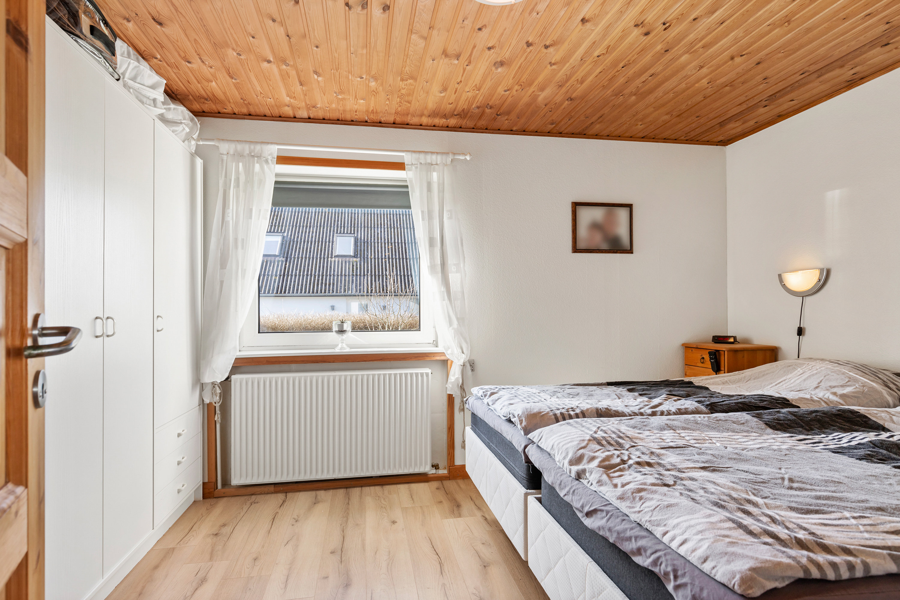 Fremhævet soveværelse billede i fuldskærmstilstand. Billede af Jansensvej 4, 9490 Pandrup