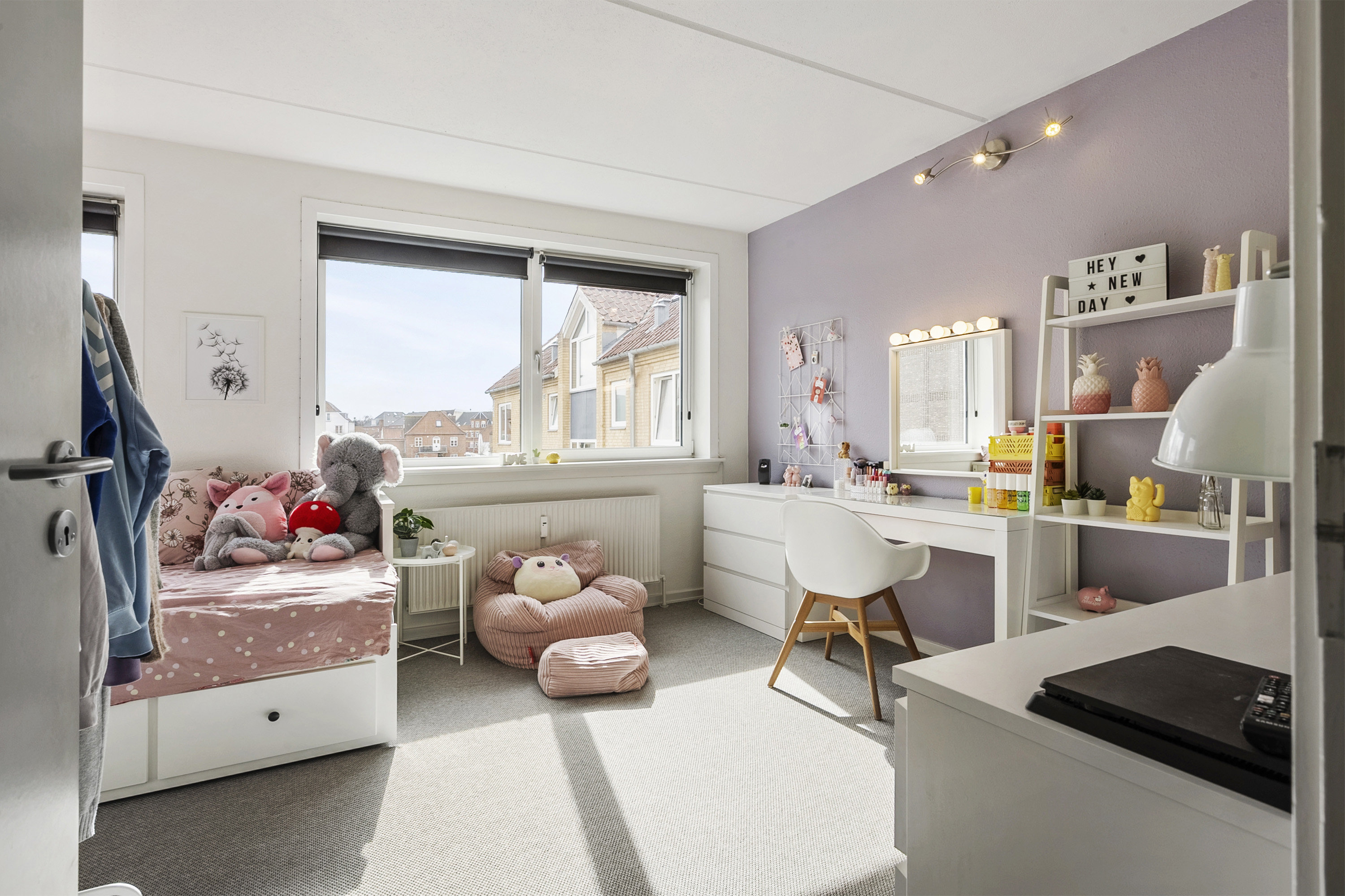 Fremhævet soveværelse billede i fuldskærmstilstand. Billede af Lavgade 32C, 6200 Aabenraa