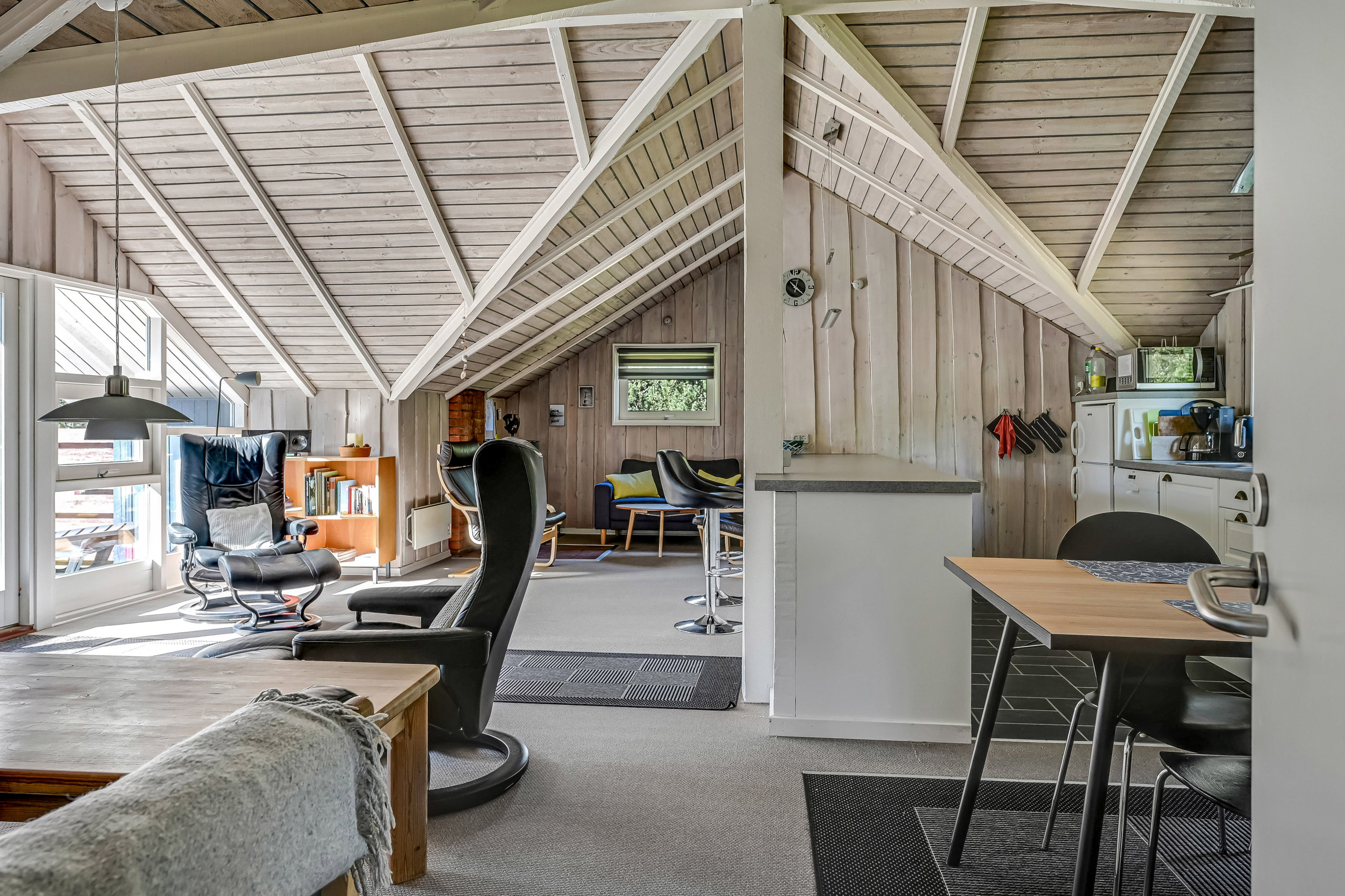 Fremhævet stue billede i fuldskærmstilstand. Billede af Gl Hovej 33, 6857 Blåvand