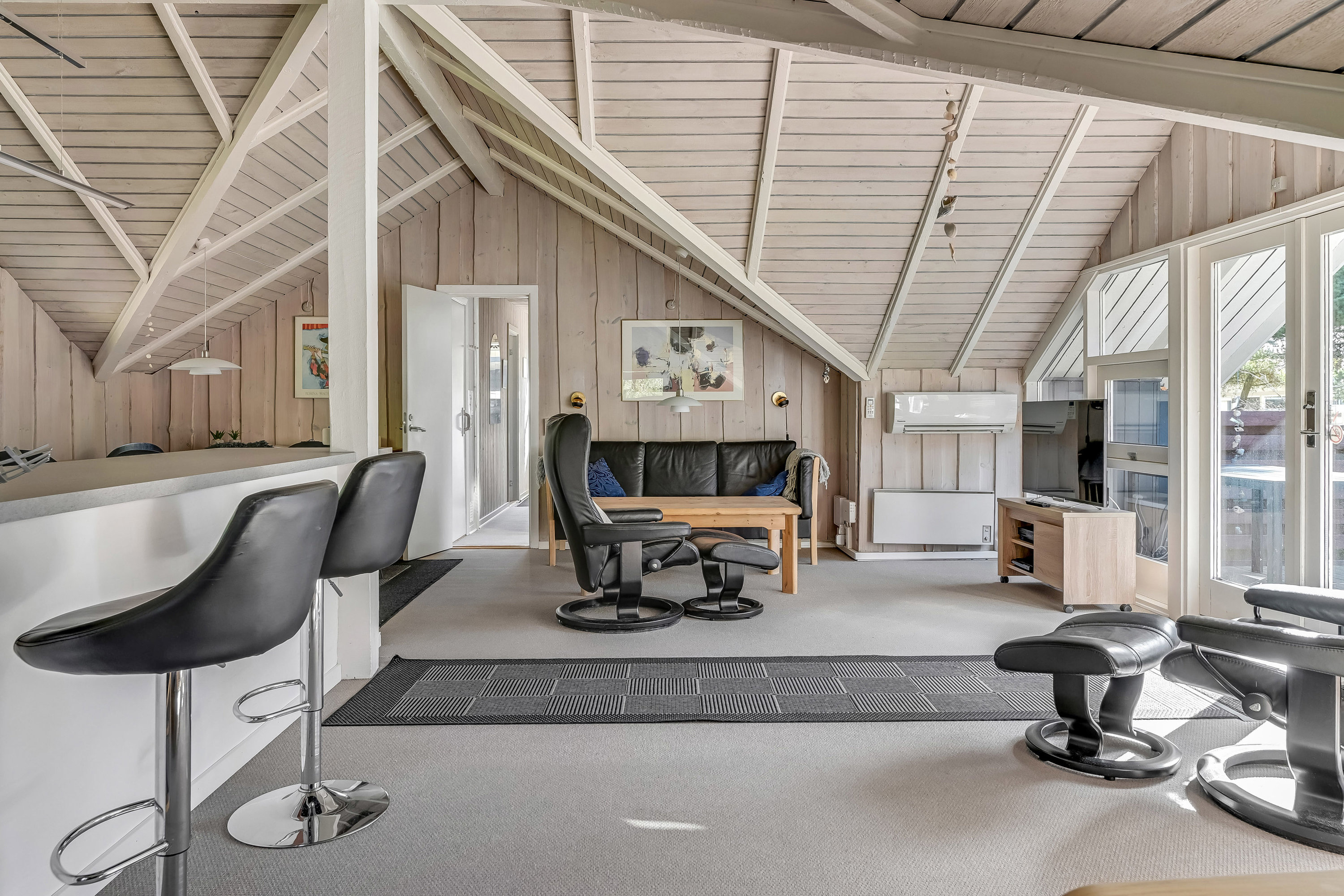 Fremhævet stue billede i fuldskærmstilstand. Billede af Gl Hovej 33, 6857 Blåvand