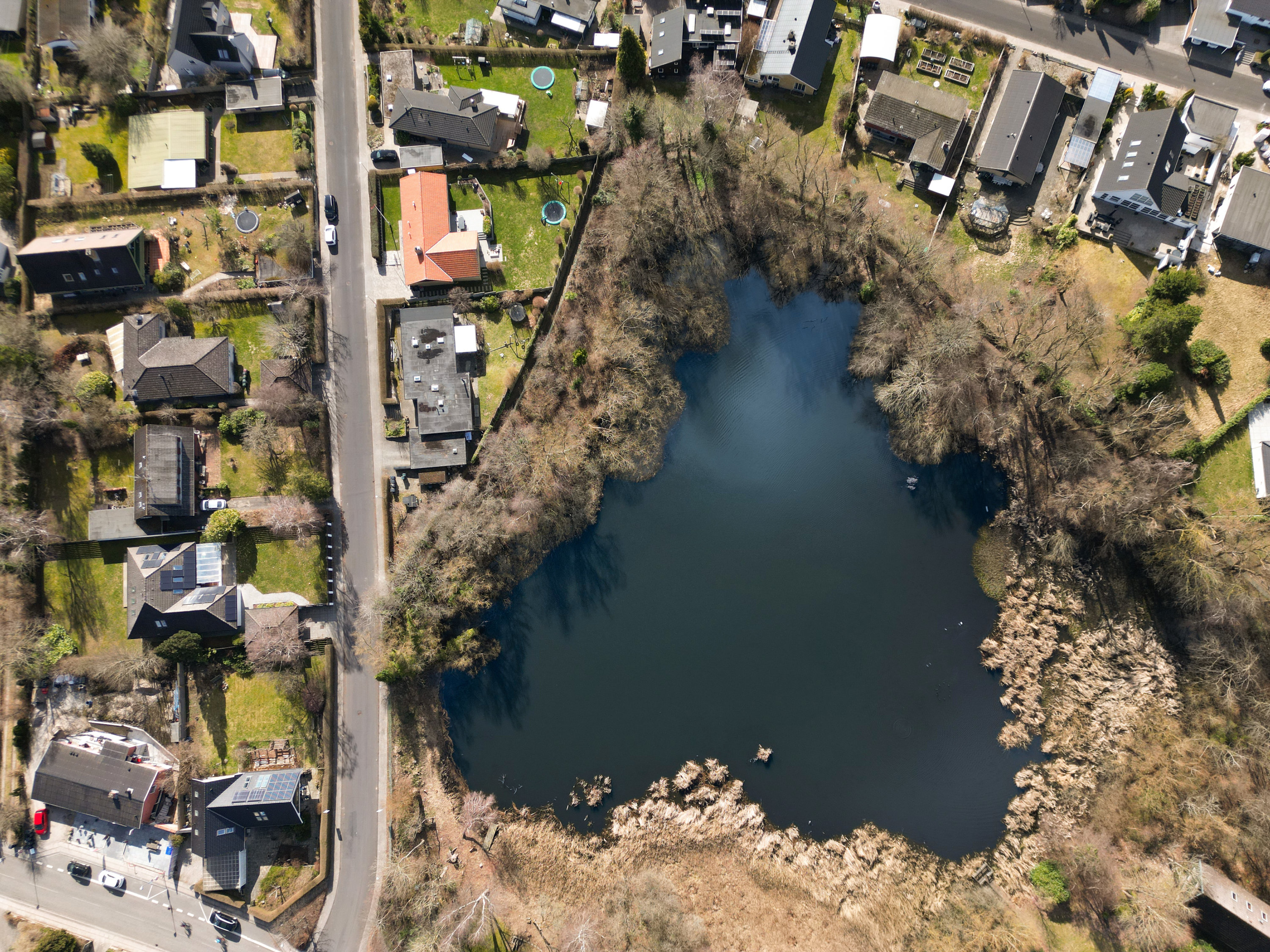 Fremhævet luftfoto billede i fuldskærmstilstand. Billede af Dyndsagervej 4, 2750 Ballerup
