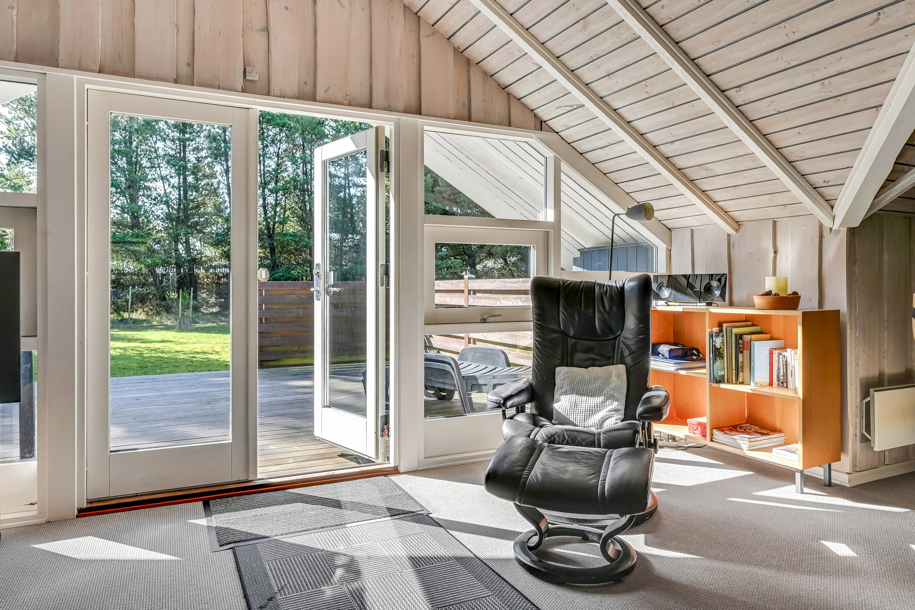 Fremhævet stue billede i fuldskærmstilstand. Billede af Gl Hovej 33, 6857 Blåvand