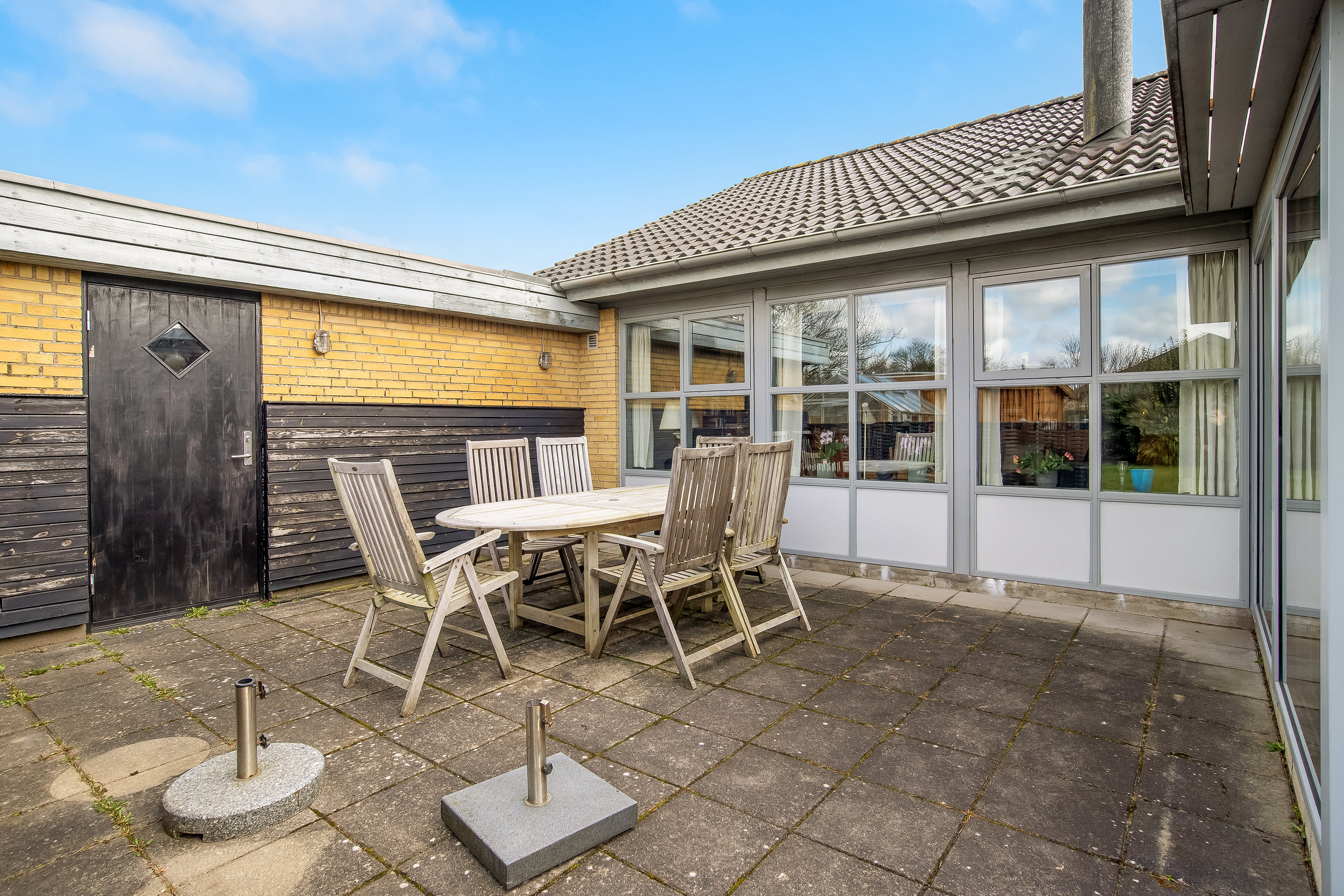 Fremhævet terrasse billede i fuldskærmstilstand. Billede af Bygvænget 25, 7500 Holstebro