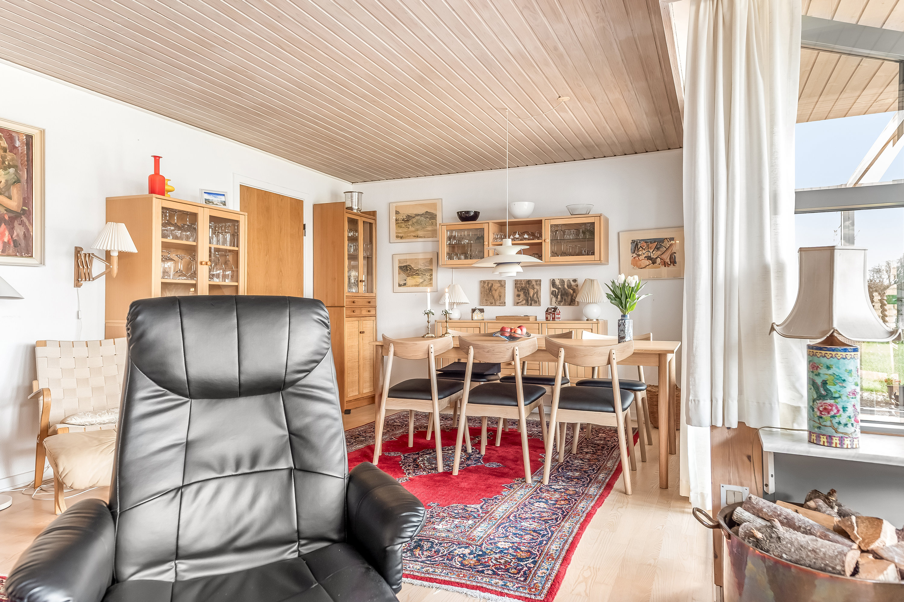 Fremhævet stue billede i fuldskærmstilstand. Billede af Bygvænget 25, 7500 Holstebro