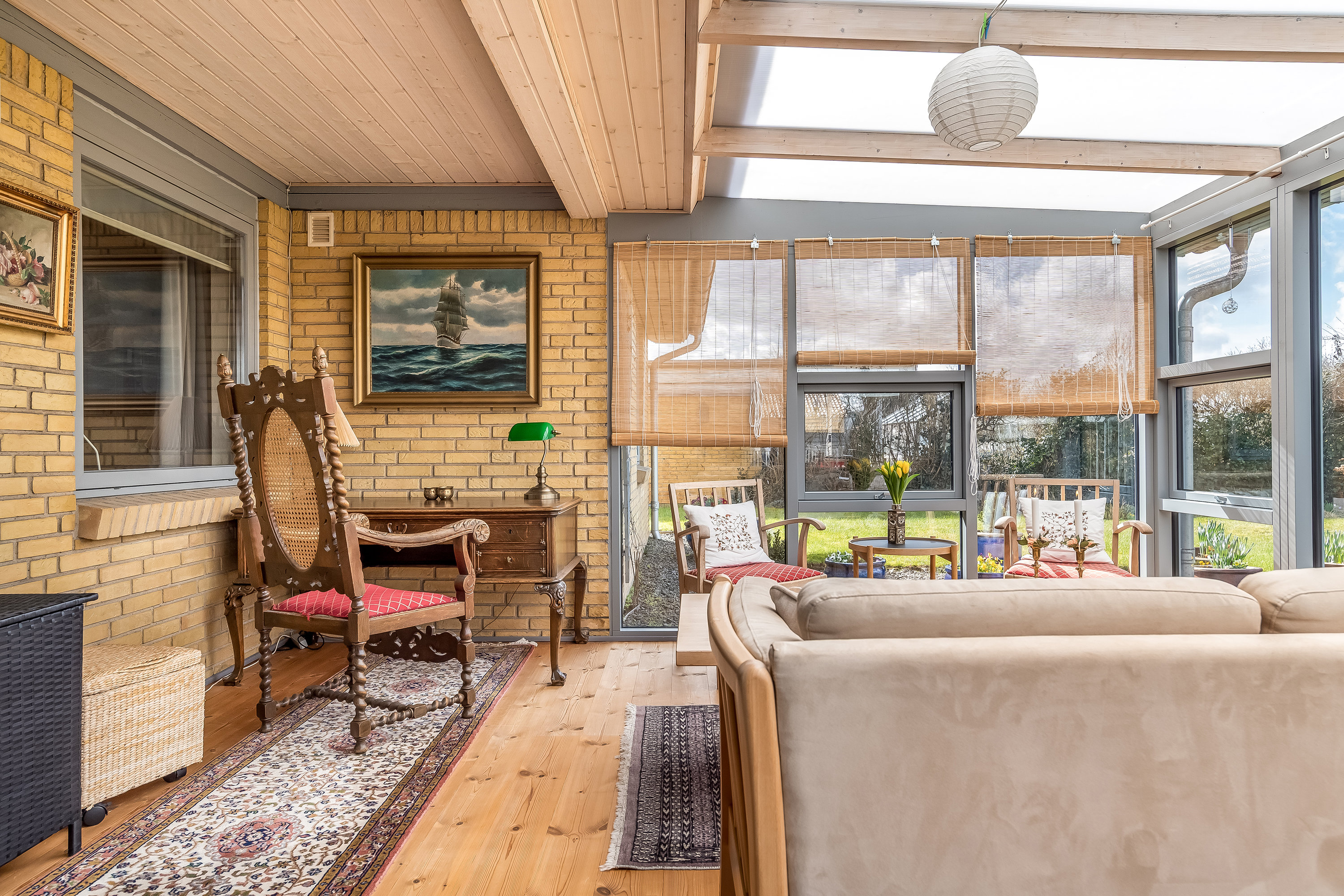 Fremhævet udestue billede i fuldskærmstilstand. Billede af Bygvænget 25, 7500 Holstebro