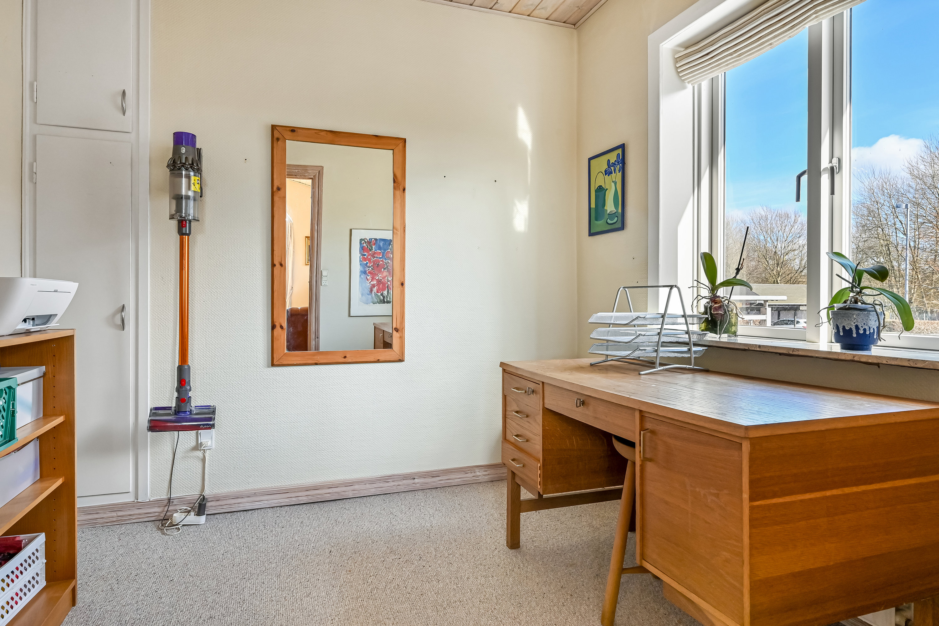 Fremhævet stue billede i fuldskærmstilstand. Billede af Holbækvej 34, 7400 Herning