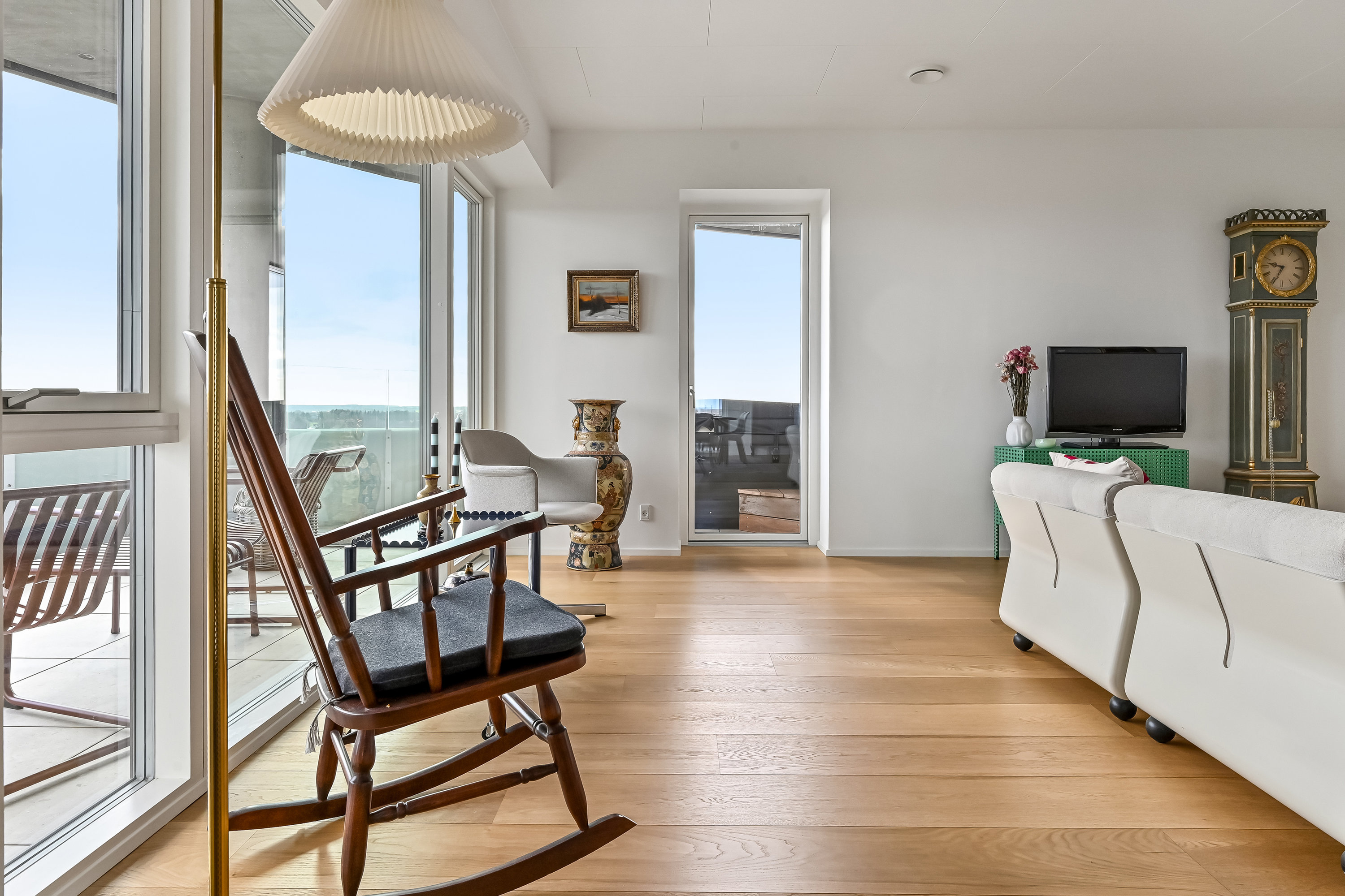 Fremhævet stue billede i fuldskærmstilstand. Billede af Grøndahlsvej 21, 9. 2., 7400 Herning