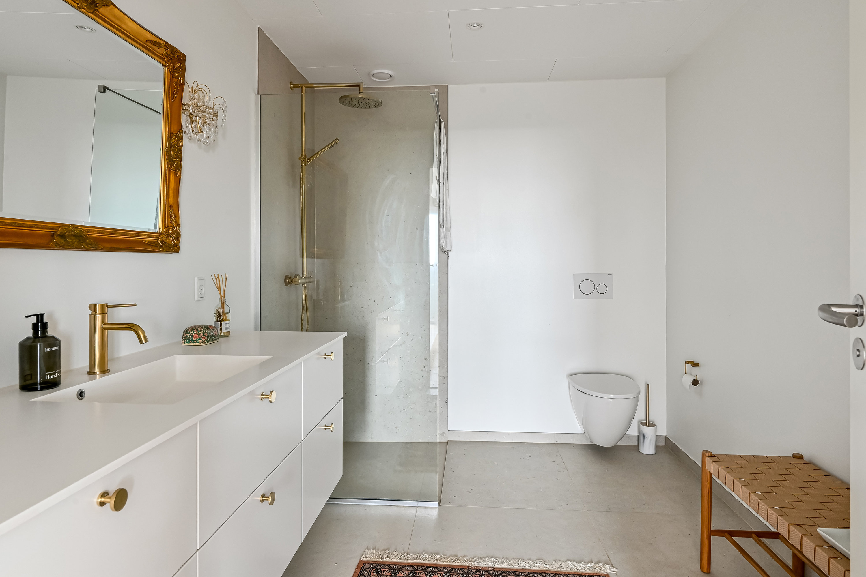 Fremhævet badeværelse billede i fuldskærmstilstand. Billede af Grøndahlsvej 21, 9. 2., 7400 Herning