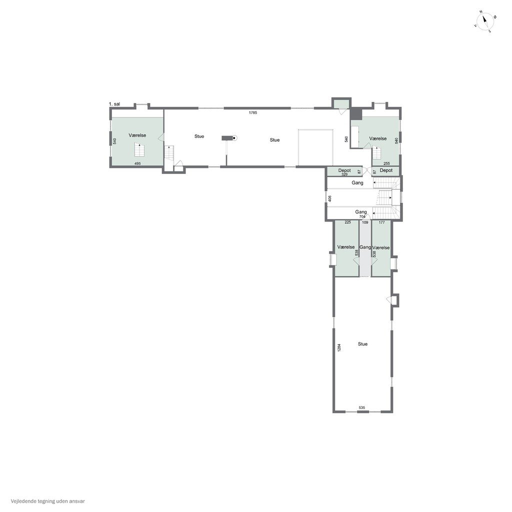 Plantegninger billede af Veddingevej 14, Høve, 4550 Asnæs