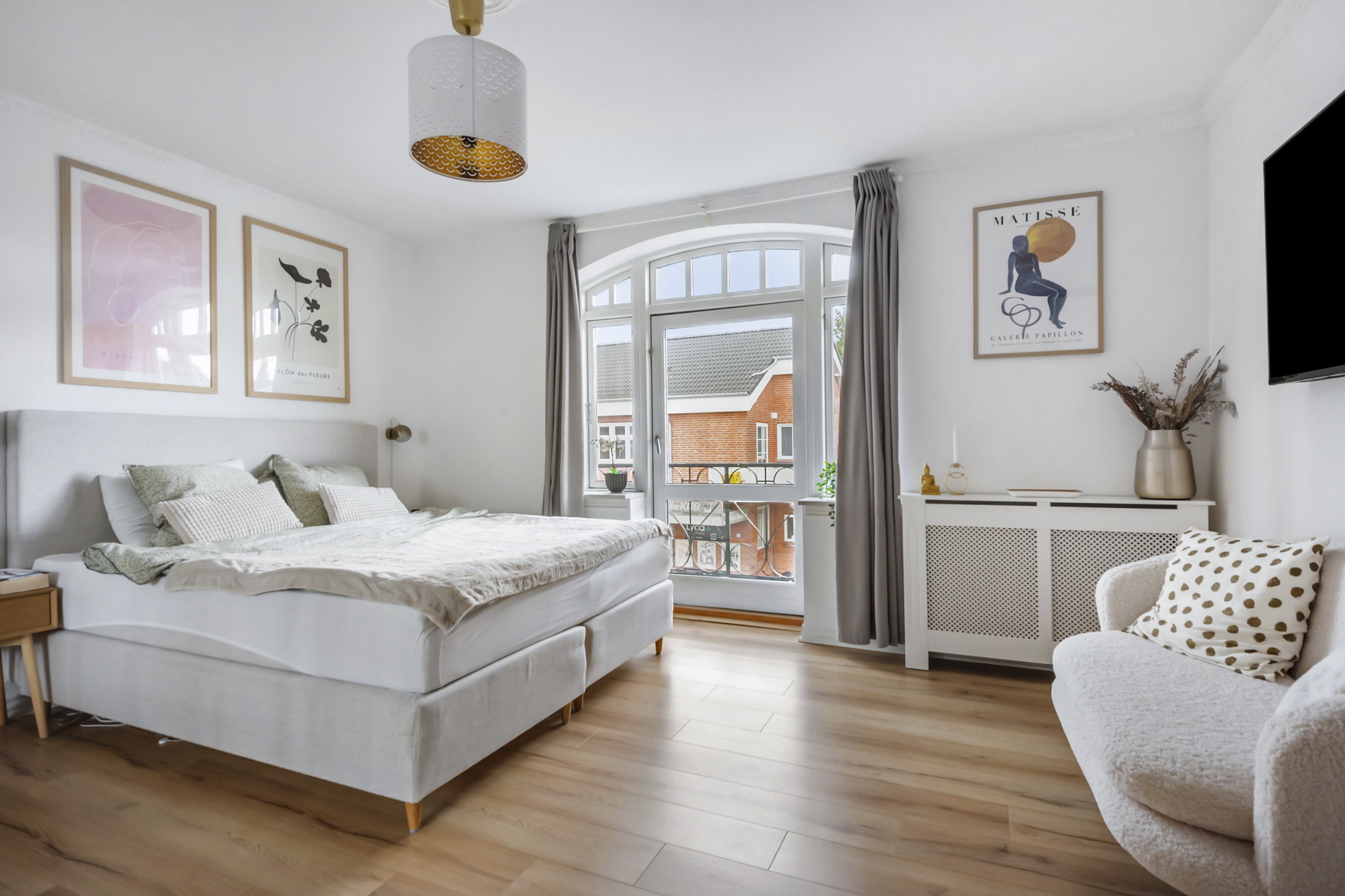 Fremhævet soveværelse billede i fuldskærmstilstand. Billede af Bredgade 1, 8300 Odder