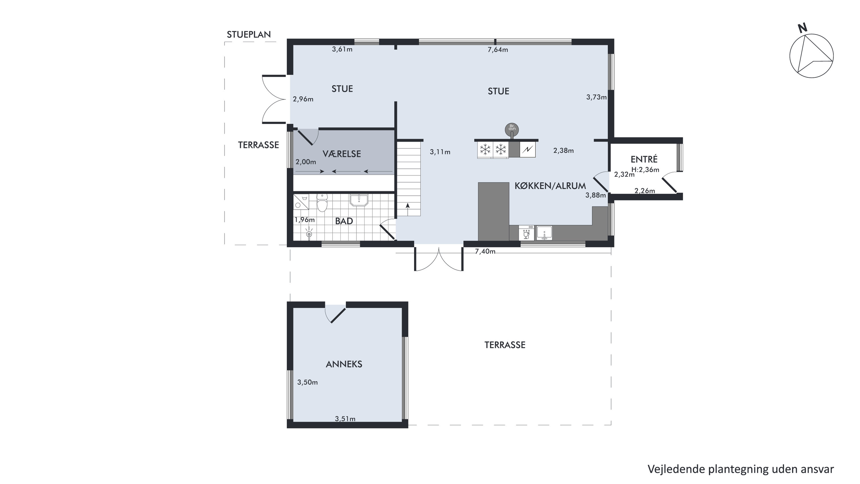 Plantegninger billede af Bodil Møllevej 5, Dørup, 8362 Hørning