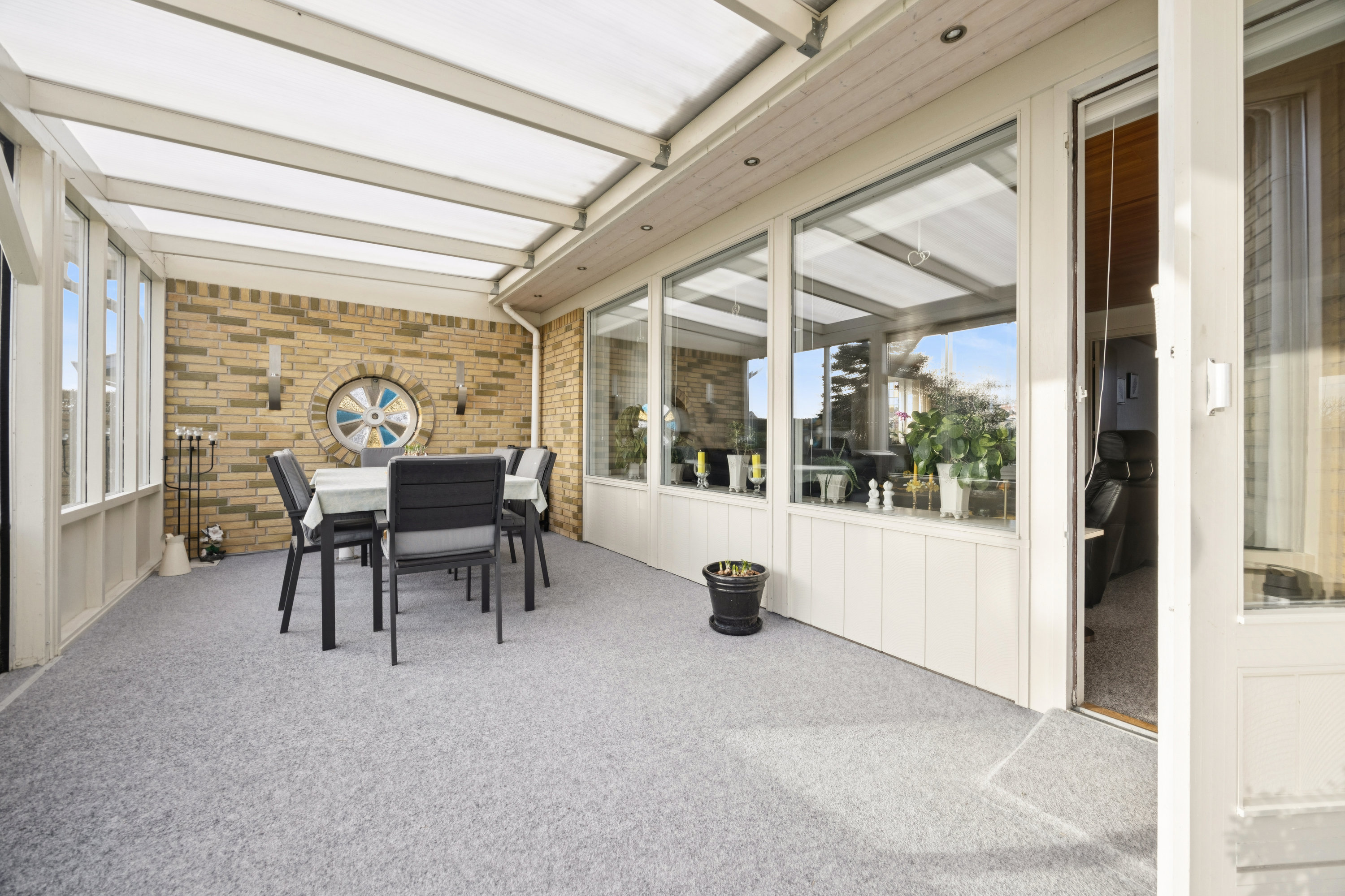 Fremhævet udestue billede i fuldskærmstilstand. Billede af Nørrehave 7, Ulsted, 9370 Hals