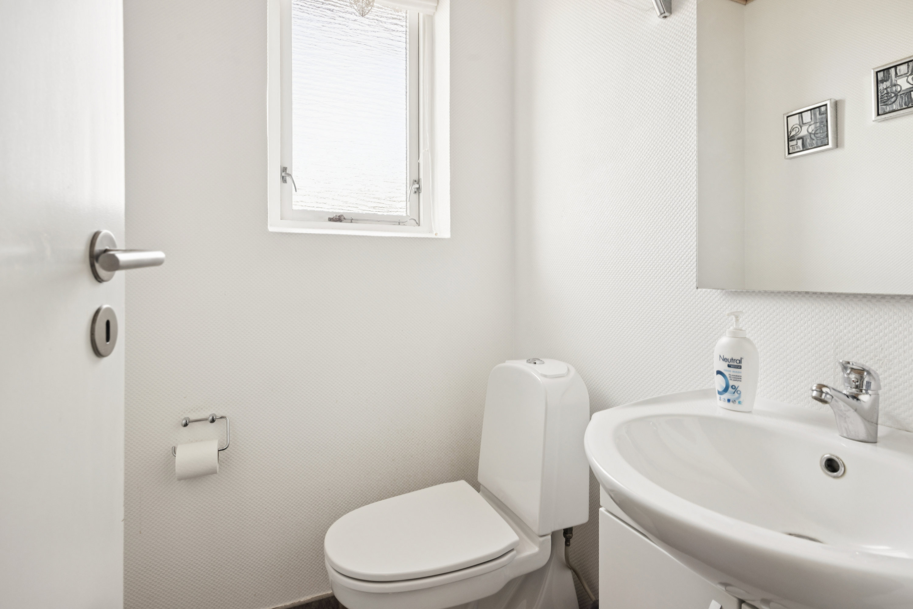 Fremhævet badeværelse billede i fuldskærmstilstand. Billede af Nørrehave 7, Ulsted, 9370 Hals