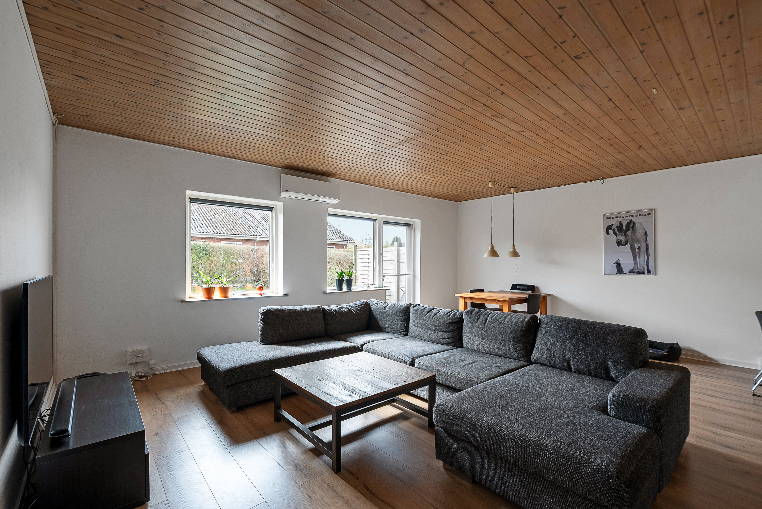 Fremhævet stue billede i fuldskærmstilstand. Billede af Brahesmindeparken 31, 5600 Faaborg